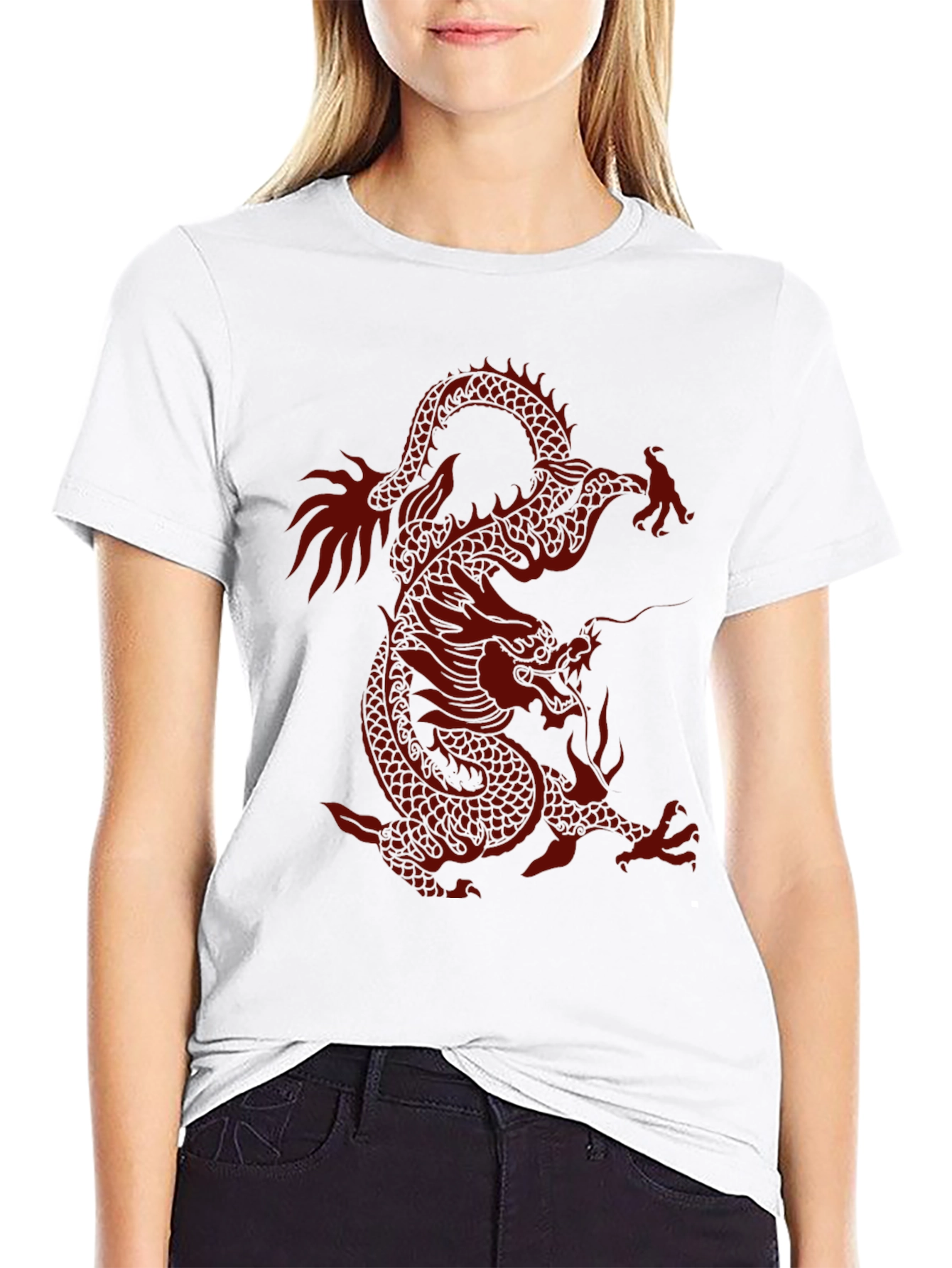Dragon Graphic Tee - Mens Black T-Shirt