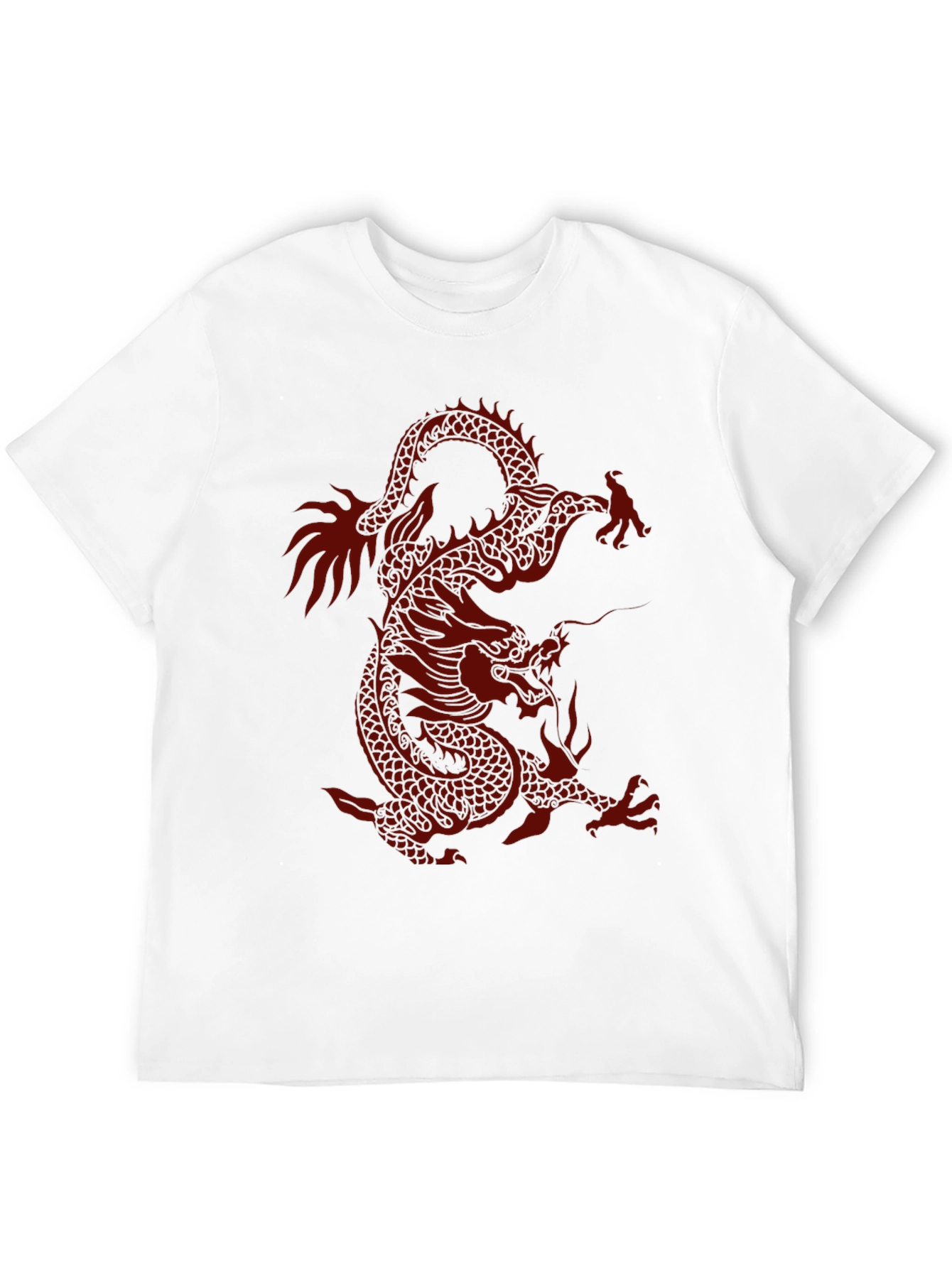 Dragon Graphic Tee - Mens Black T-Shirt