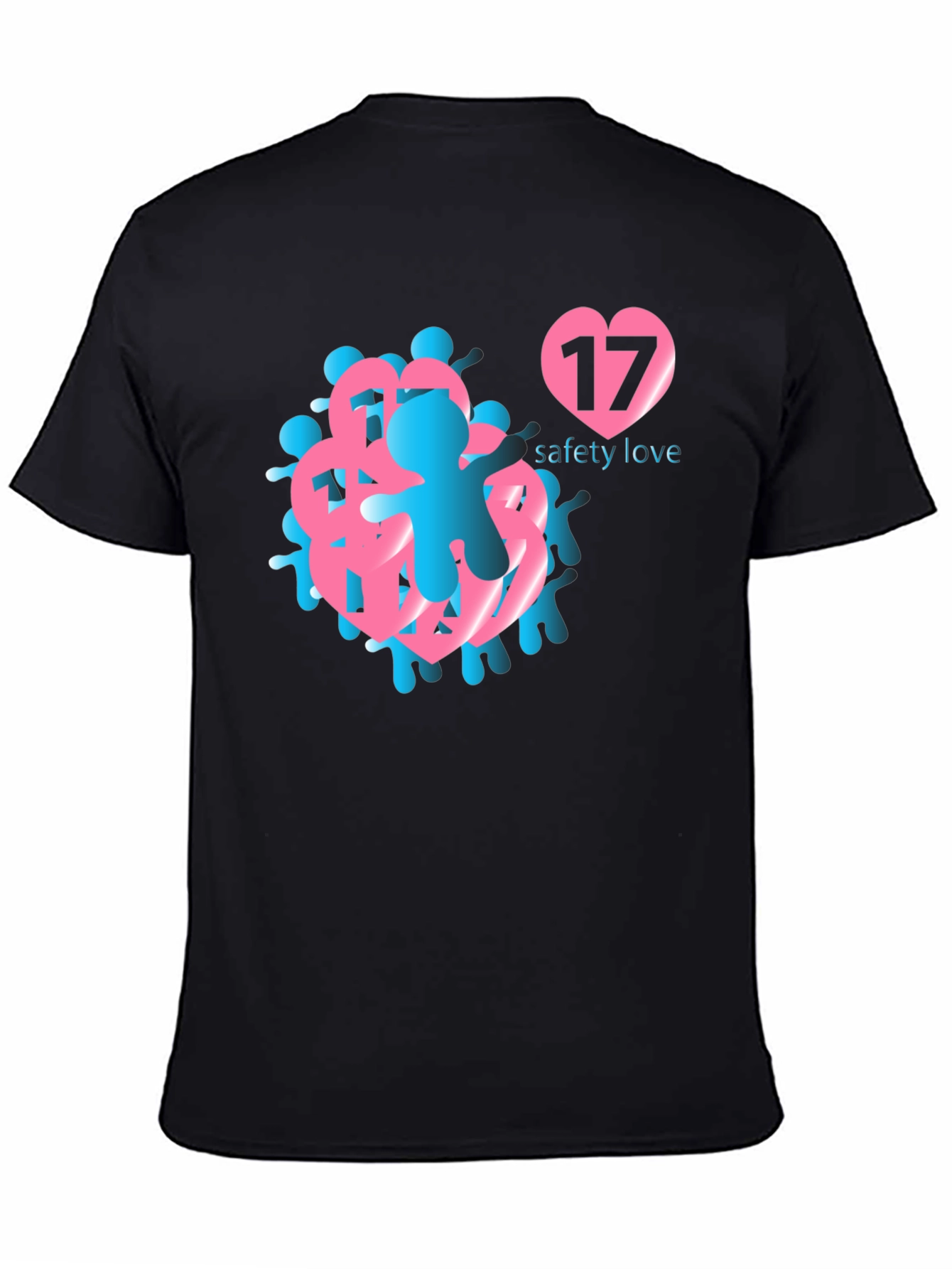 Safety Love Graphic T-Shirt - Stylish Comfort