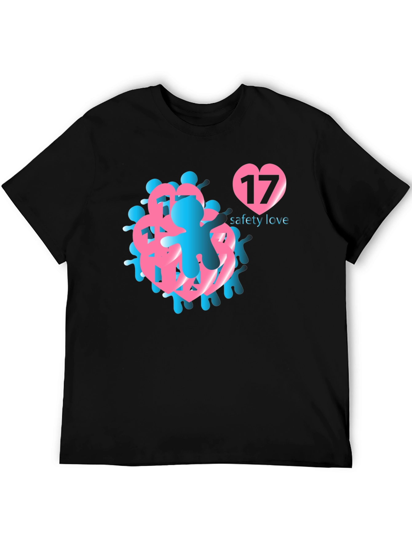 Safety Love Graphic T-Shirt - Stylish Comfort
