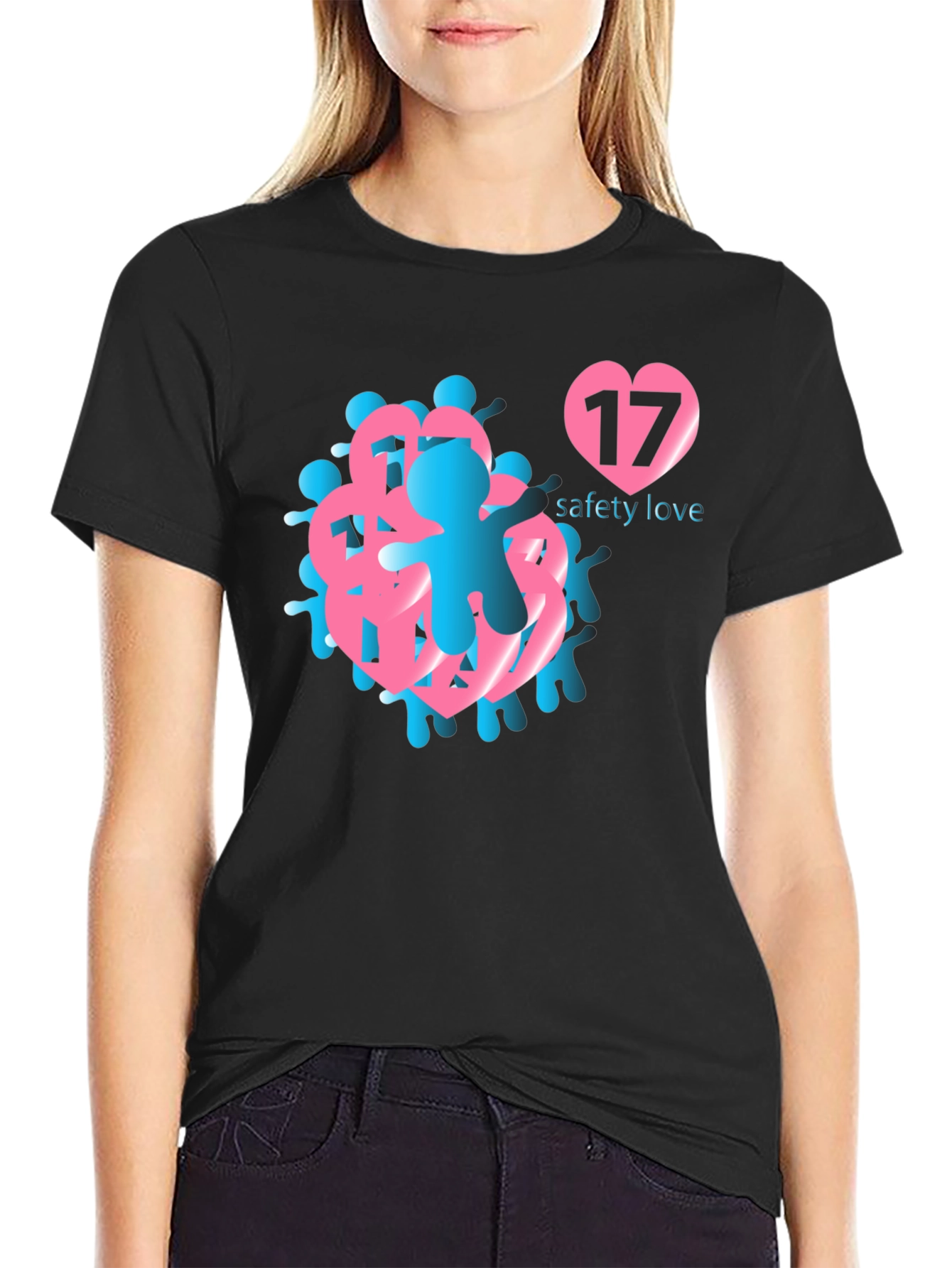 Safety Love Graphic T-Shirt - Stylish Comfort