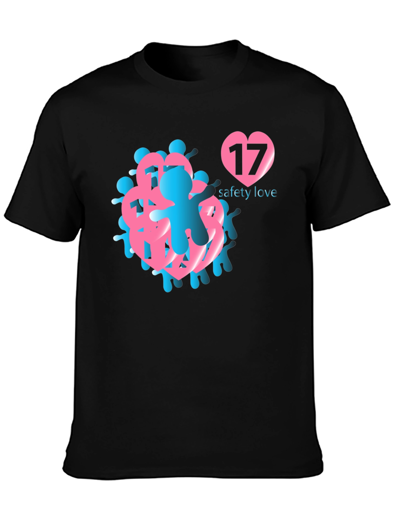 Safety Love Graphic T-Shirt - Stylish Comfort
