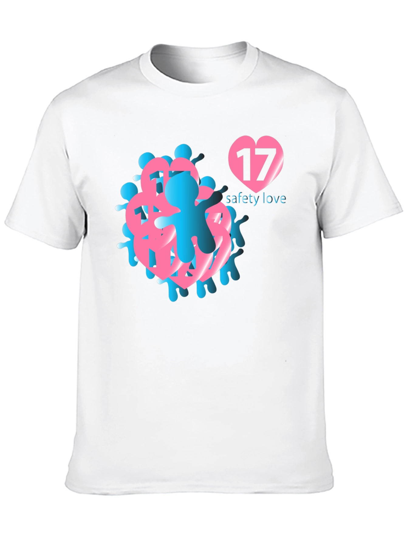 Safety Love Graphic T-Shirt - Stylish Comfort