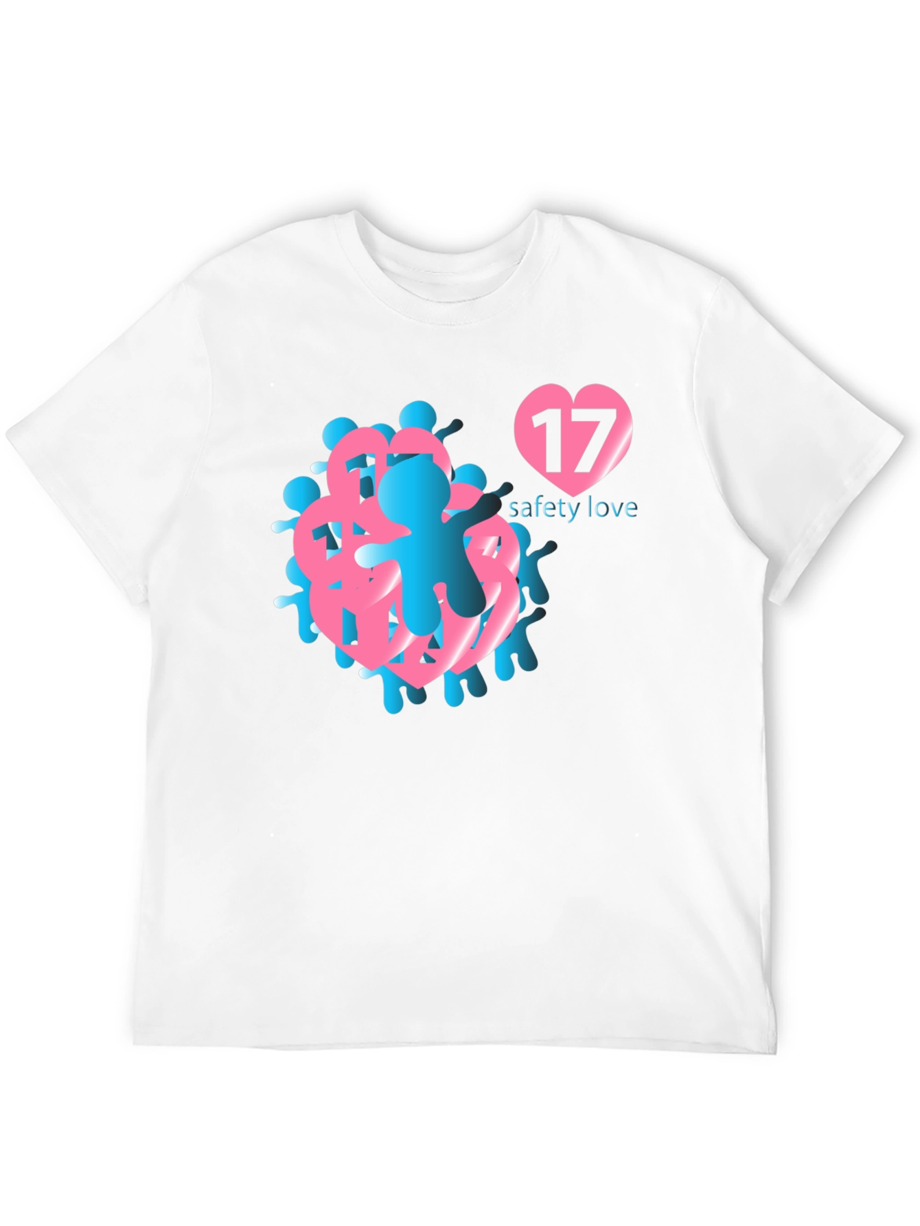 Safety Love Graphic T-Shirt - Stylish Comfort