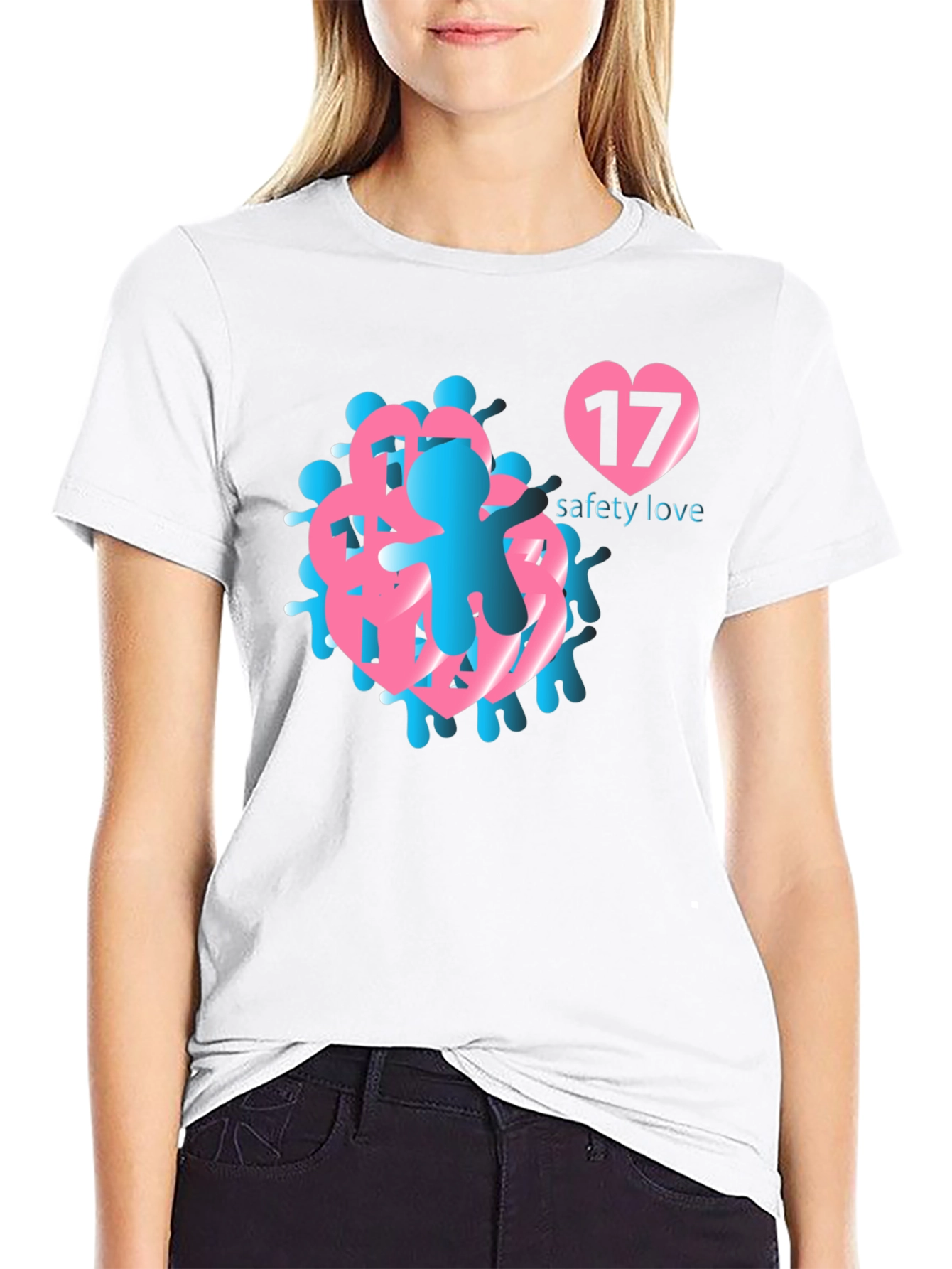 Safety Love Graphic T-Shirt - Stylish Comfort