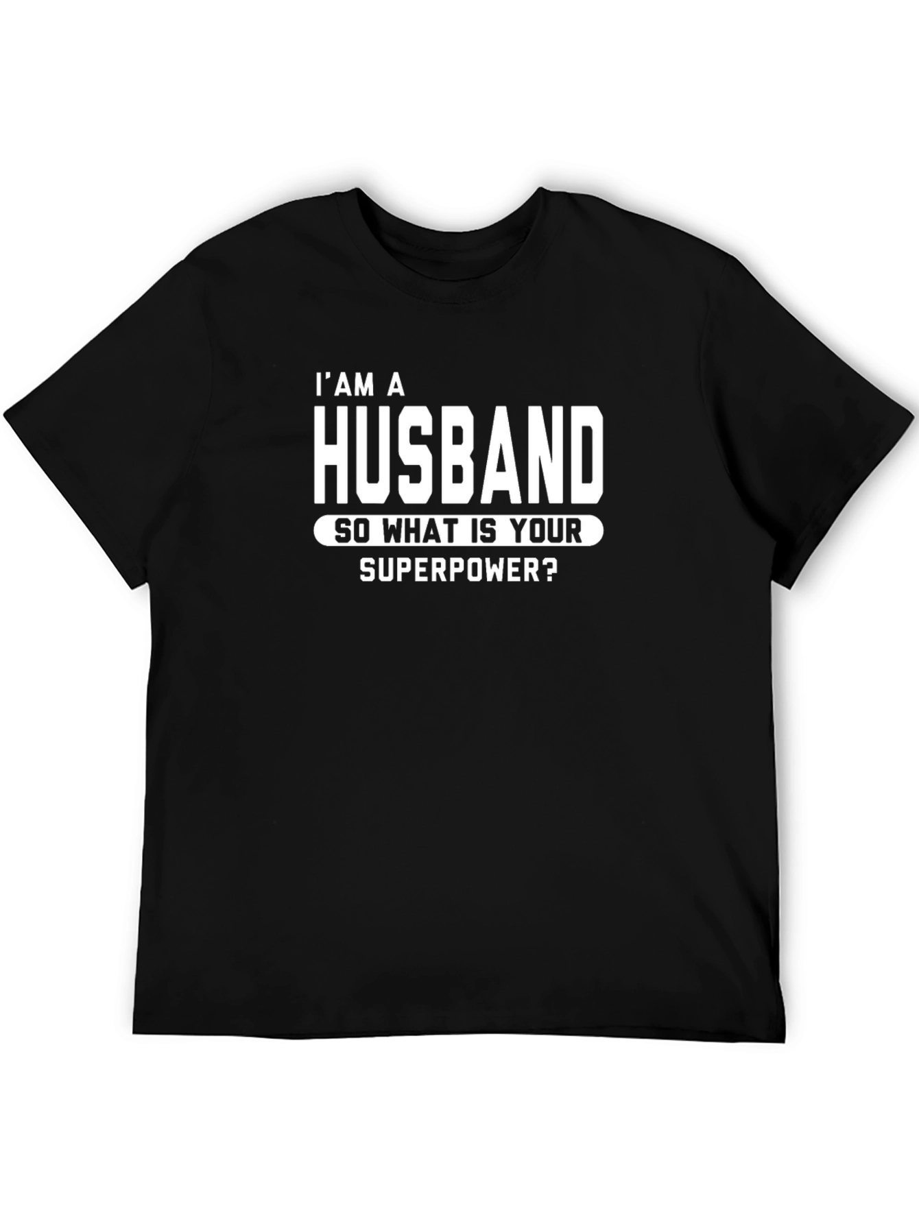 Husband Superpower Graphic Tee - Mens