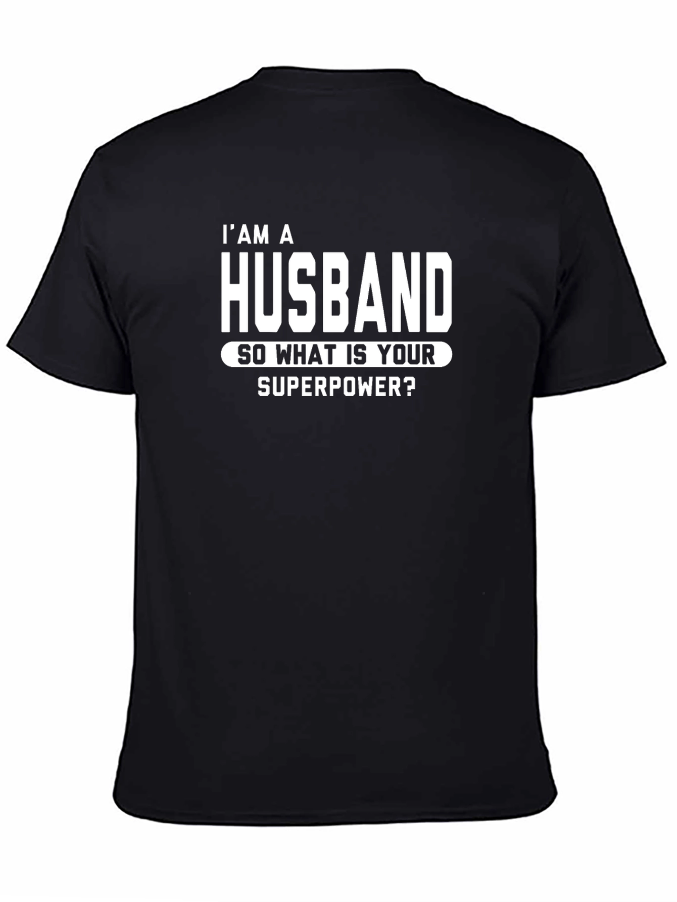 Husband Superpower Graphic Tee - Mens