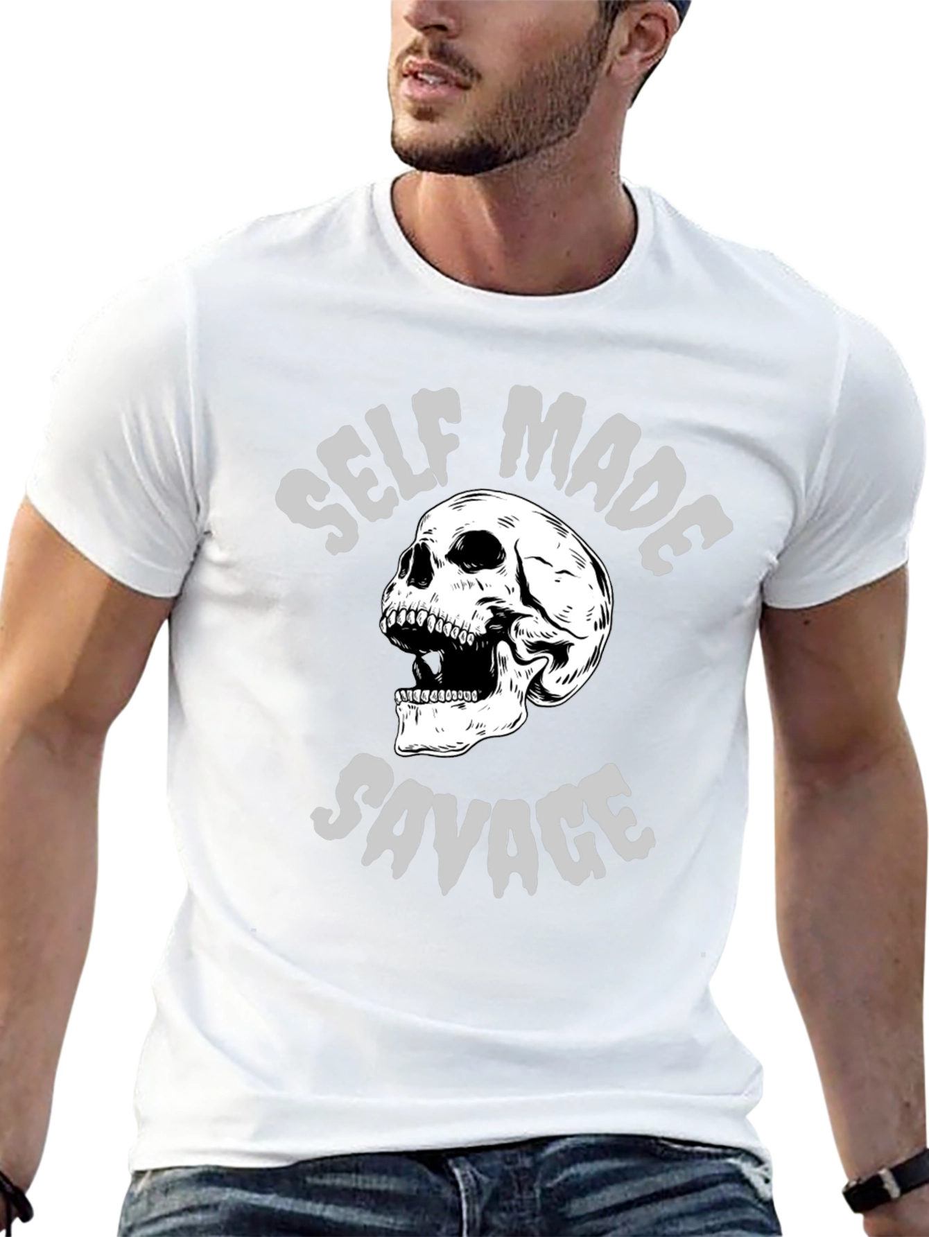 Self Made Savage Graphic T-Shirt
