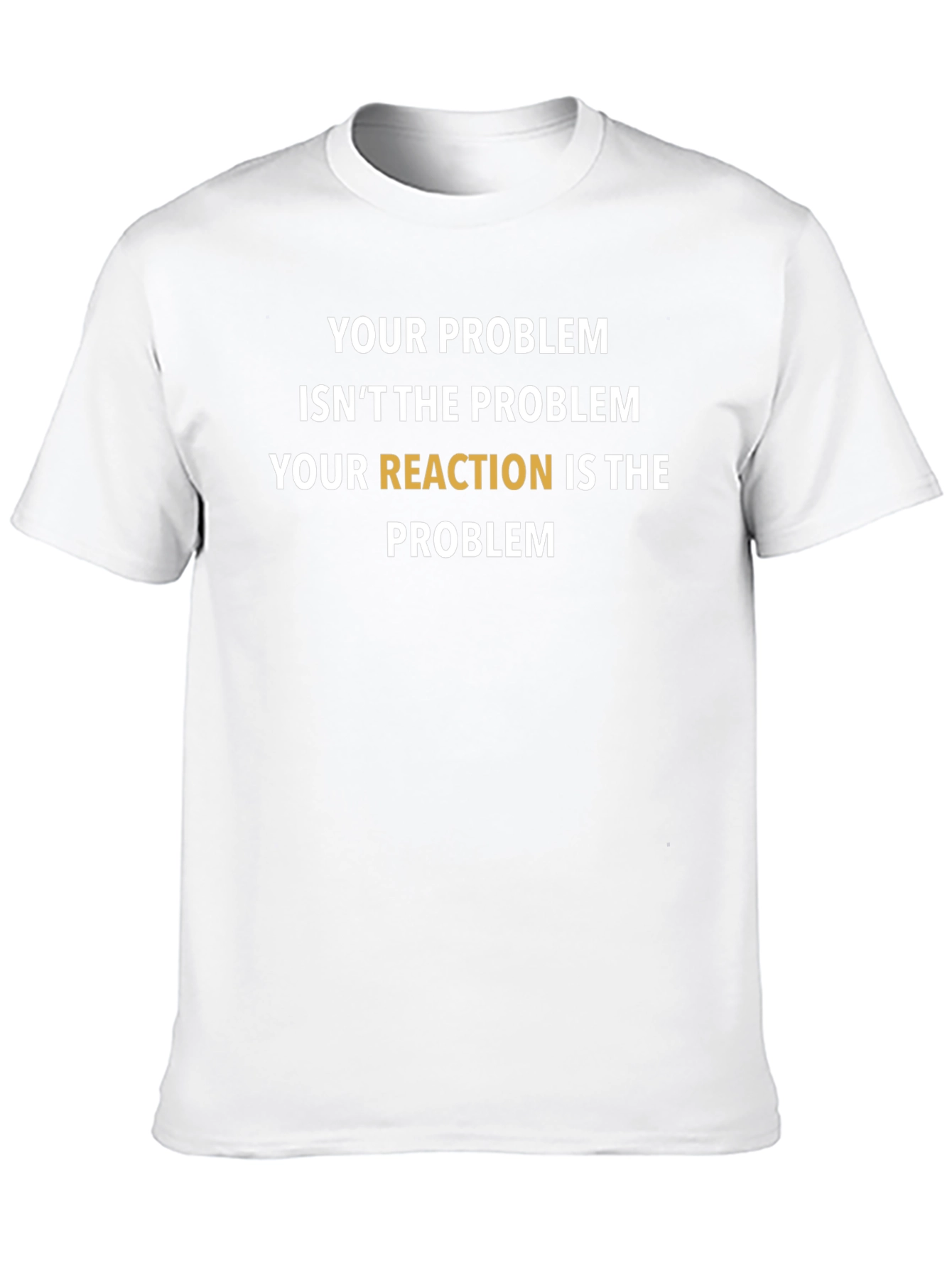 Reaction Problem Tee - Black T-Shirt