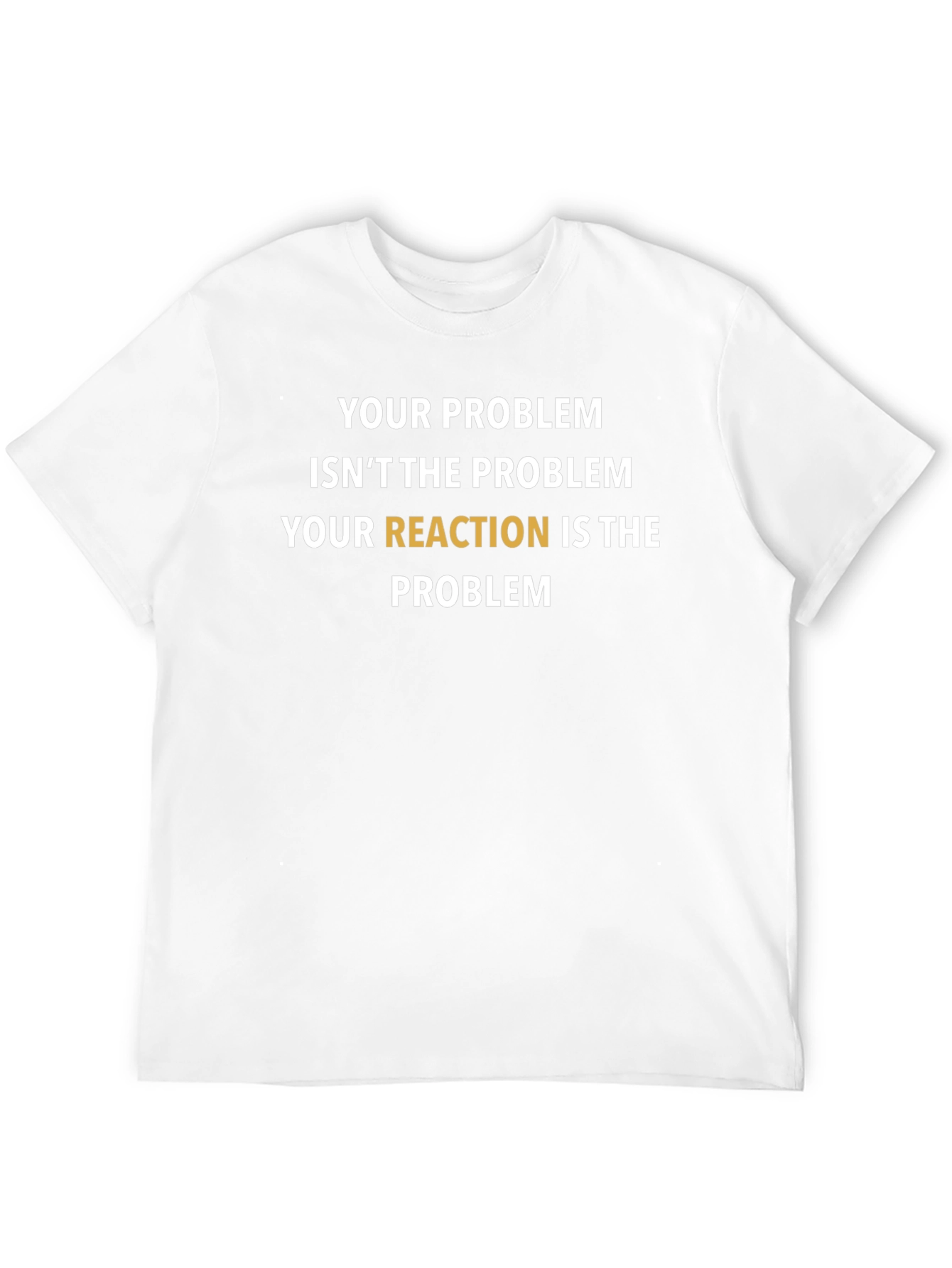 Reaction Problem Tee - Black T-Shirt