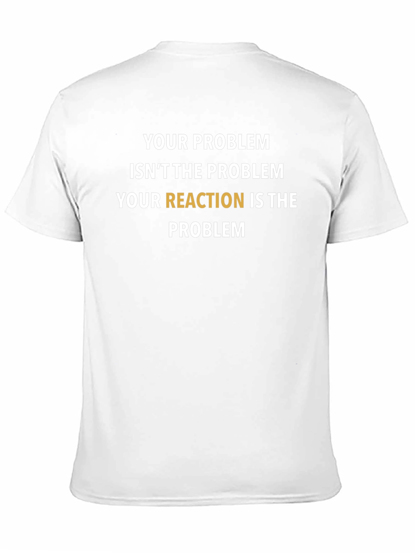 Reaction Problem Tee - Black T-Shirt