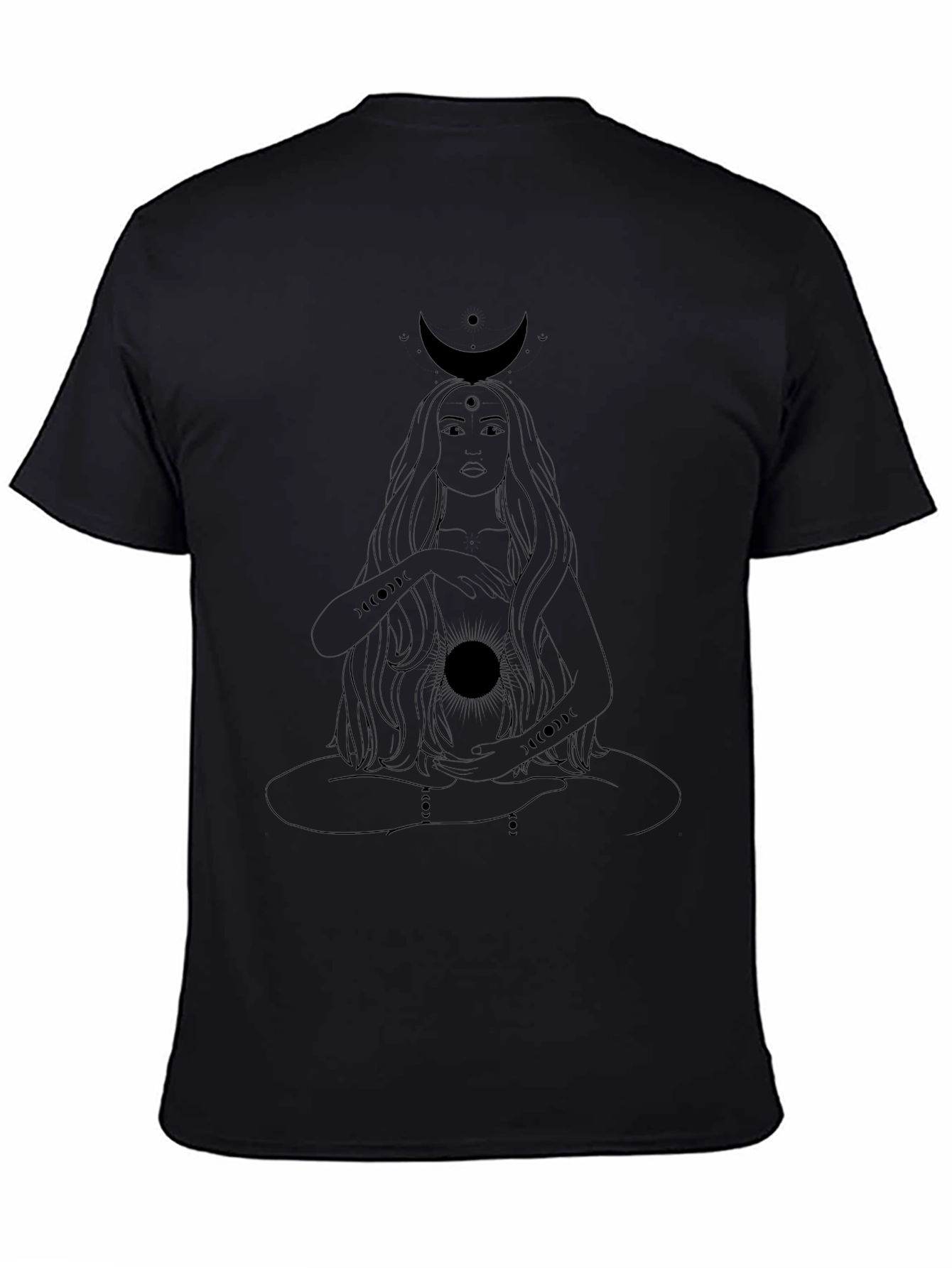 Mystic Moon Goddess Graphic Tee