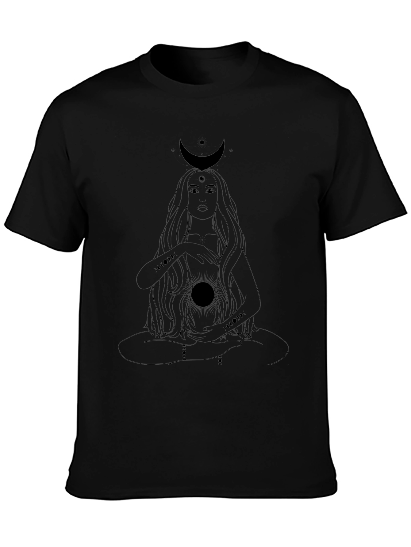 Mystic Moon Goddess Graphic Tee