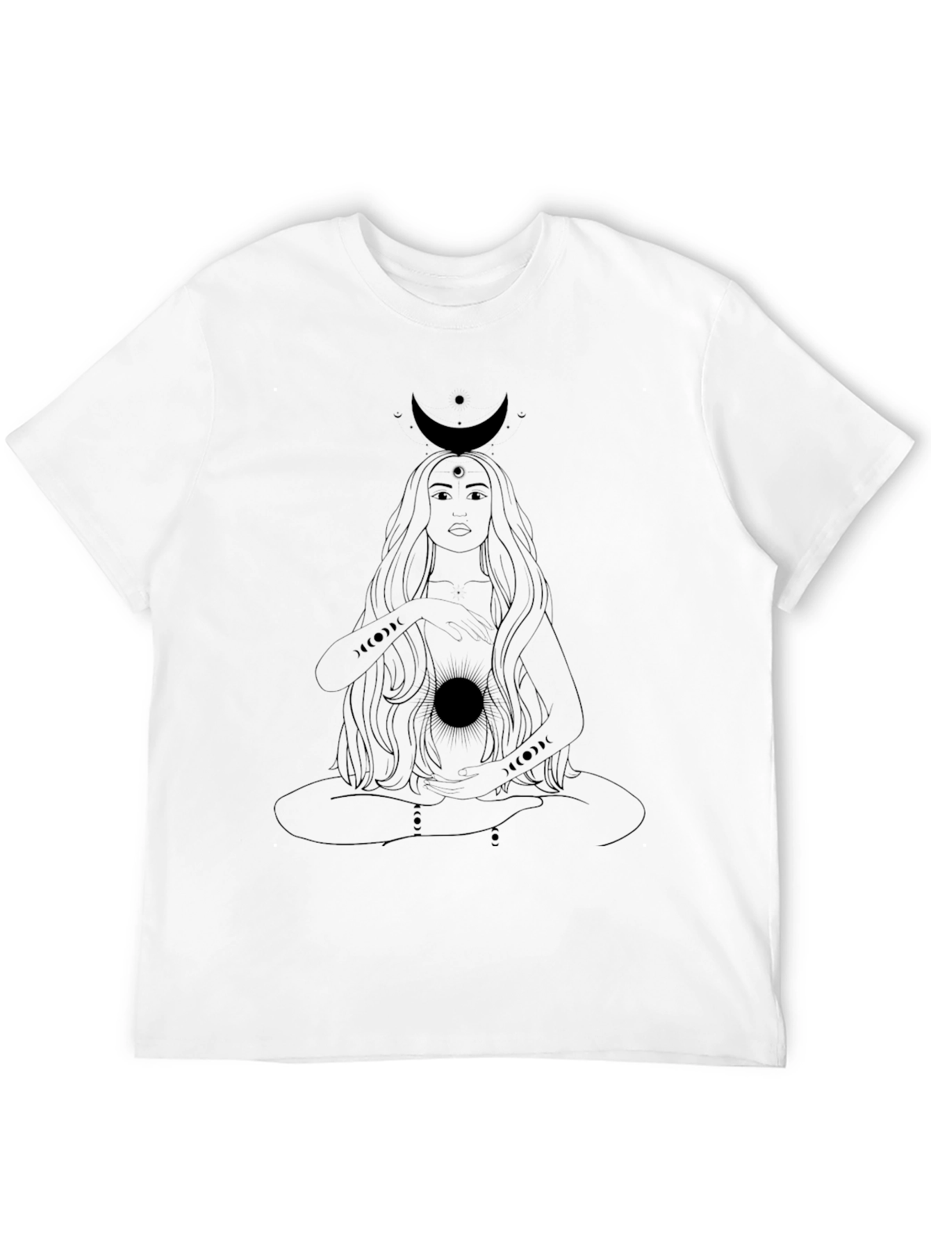 Mystic Moon Goddess Graphic Tee