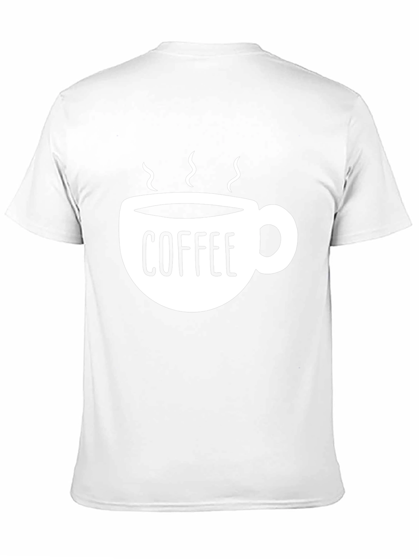 Coffee Cup Graphic Black T-Shirt