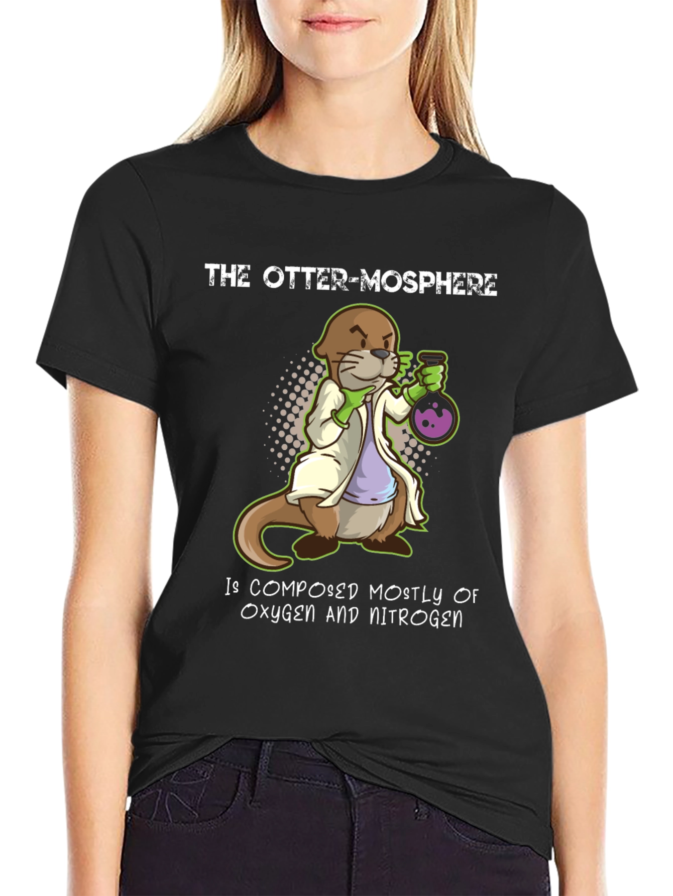 The Otter-Mosphere Science T-Shirt