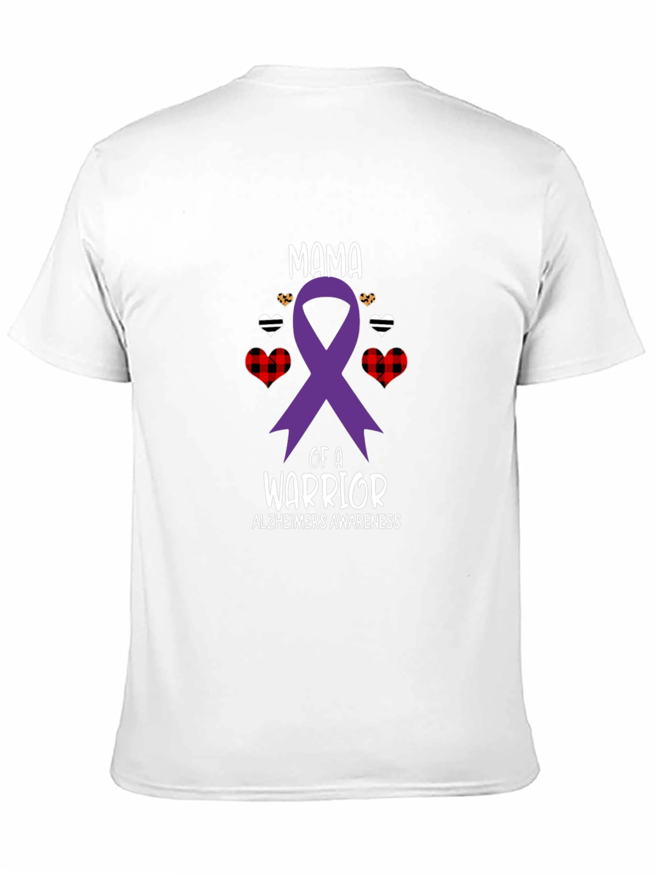 Alzheimers Awareness Warrior Mama T-Shirt