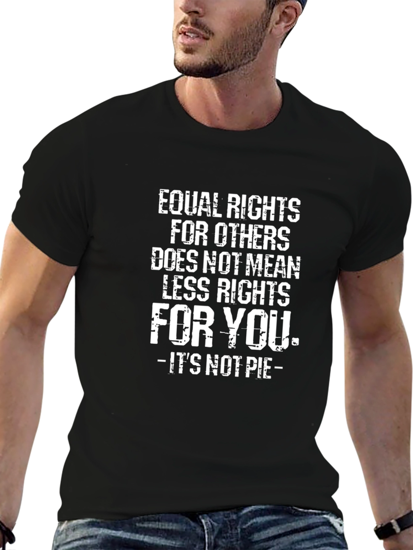 Equality Rights Graphic T-Shirt - Its Not Pie!
