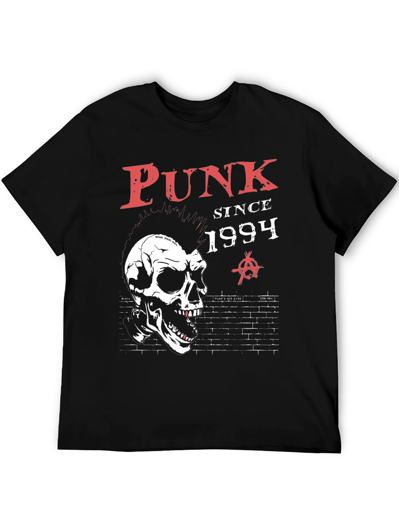 Punk Since 1994 Skull T-Shirt - Edgy Streetwear