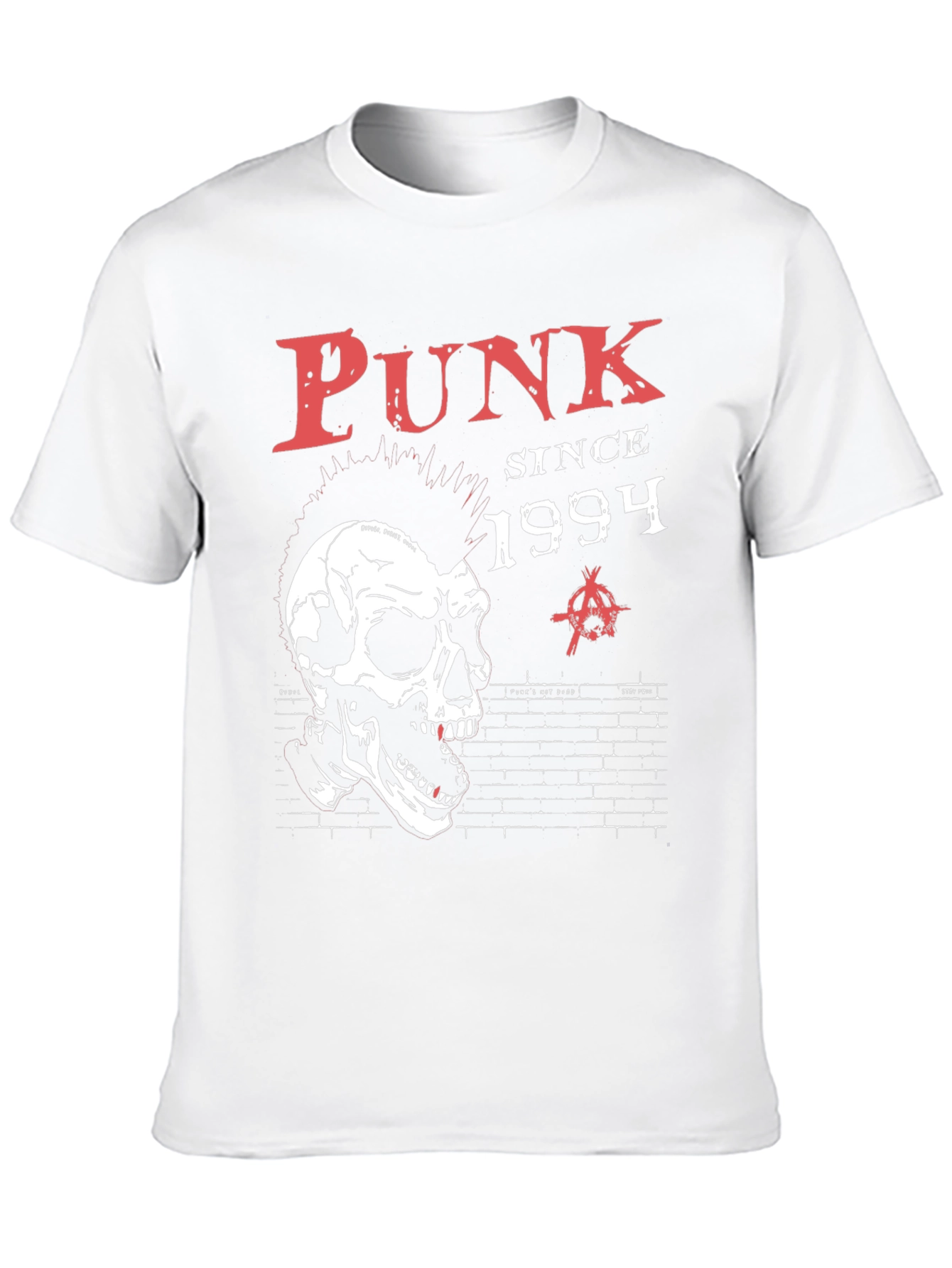Punk Since 1994 Skull T-Shirt - Edgy Streetwear