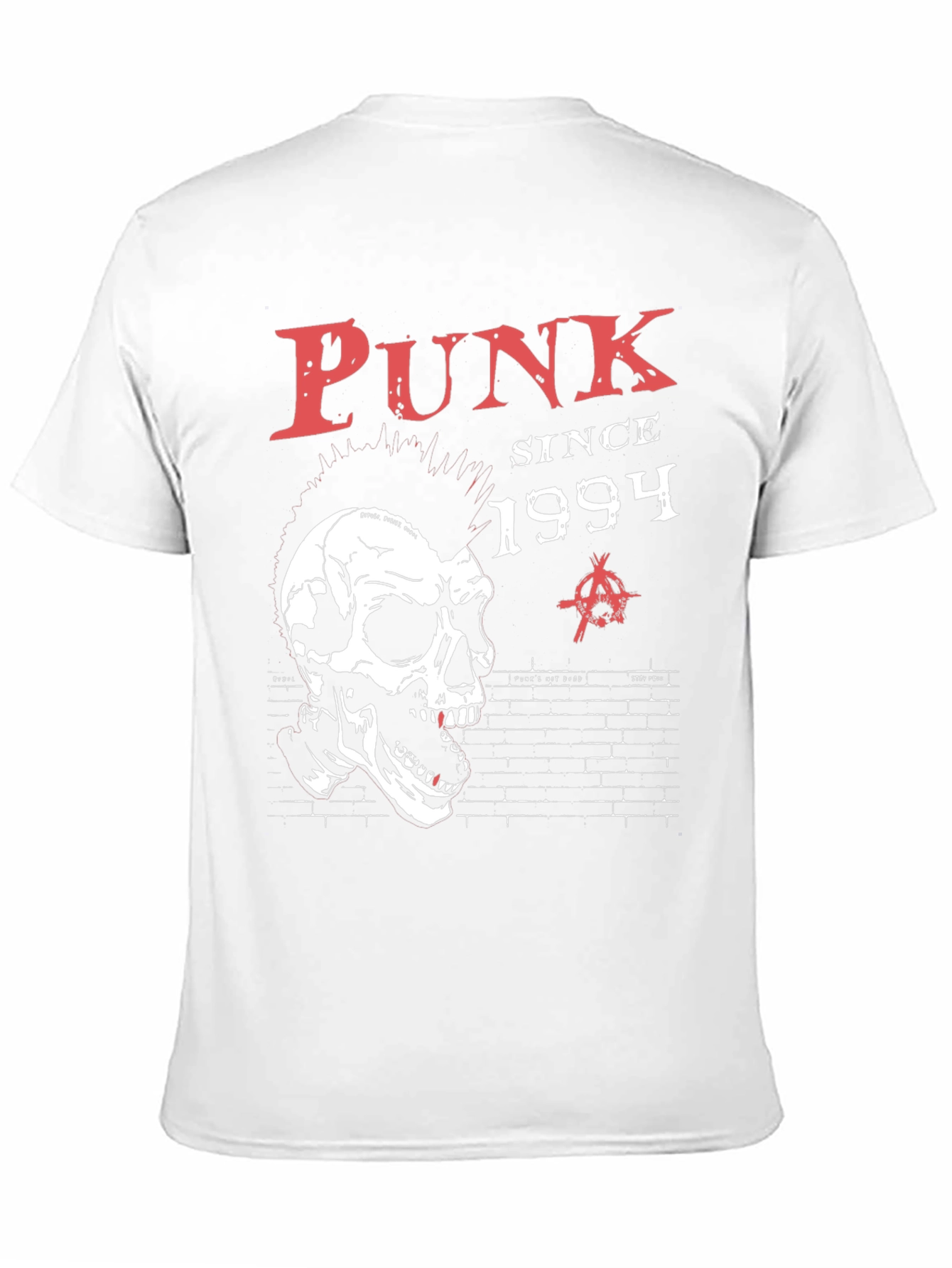 Punk Since 1994 Skull T-Shirt - Edgy Streetwear