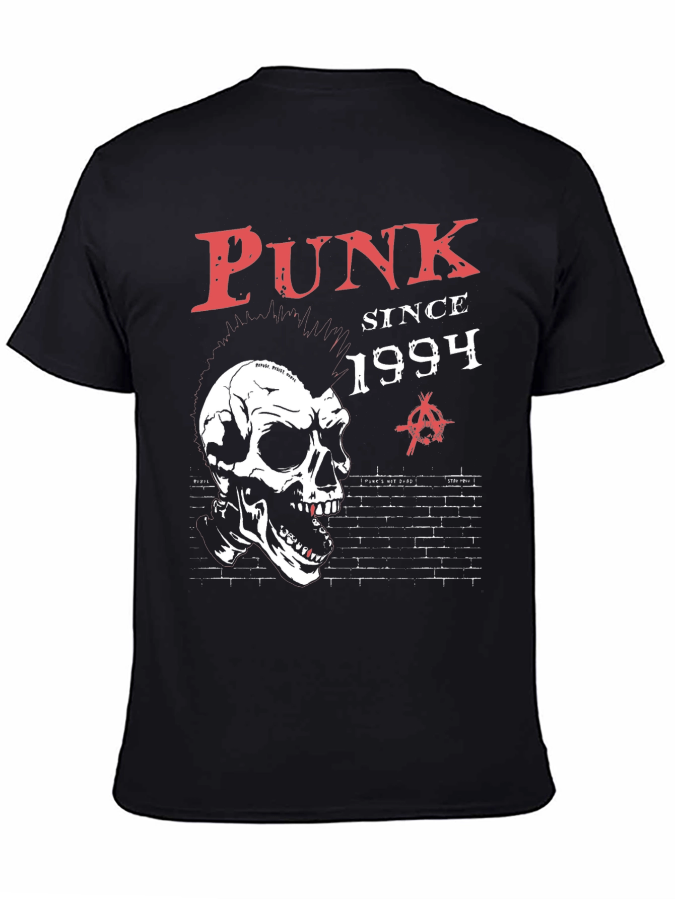 Punk Since 1994 Skull T-Shirt - Edgy Streetwear