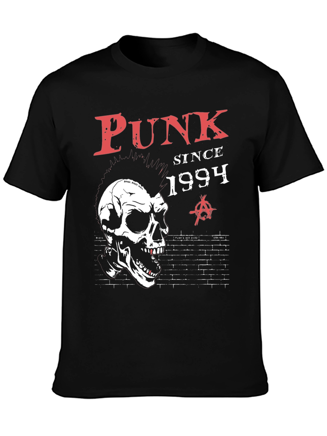 Punk Since 1994 Skull T-Shirt - Edgy Streetwear
