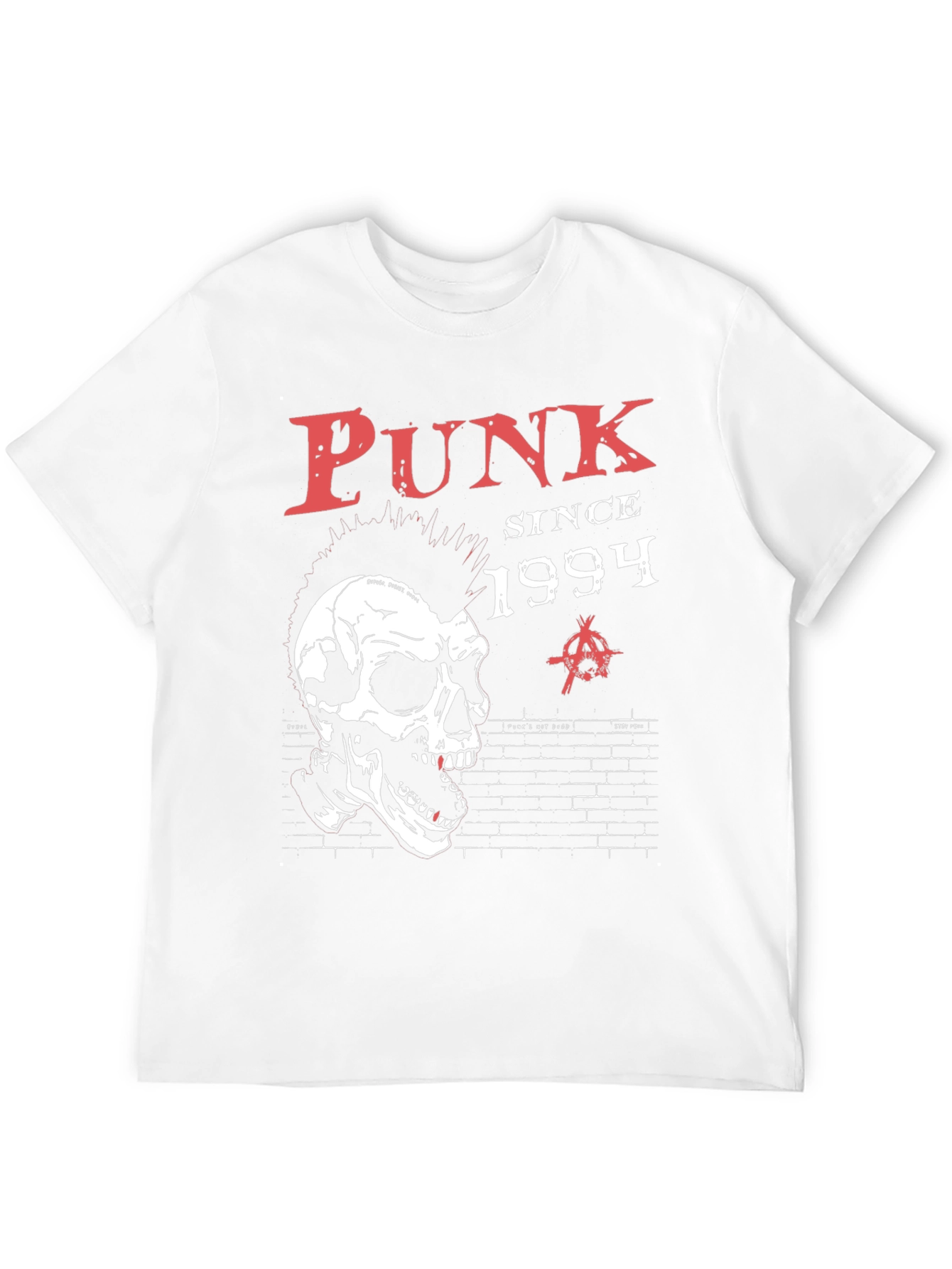 Punk Since 1994 Skull T-Shirt - Edgy Streetwear