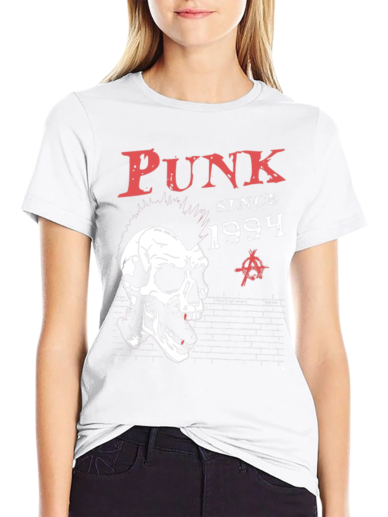 Punk Since 1994 Skull T-Shirt - Edgy Streetwear