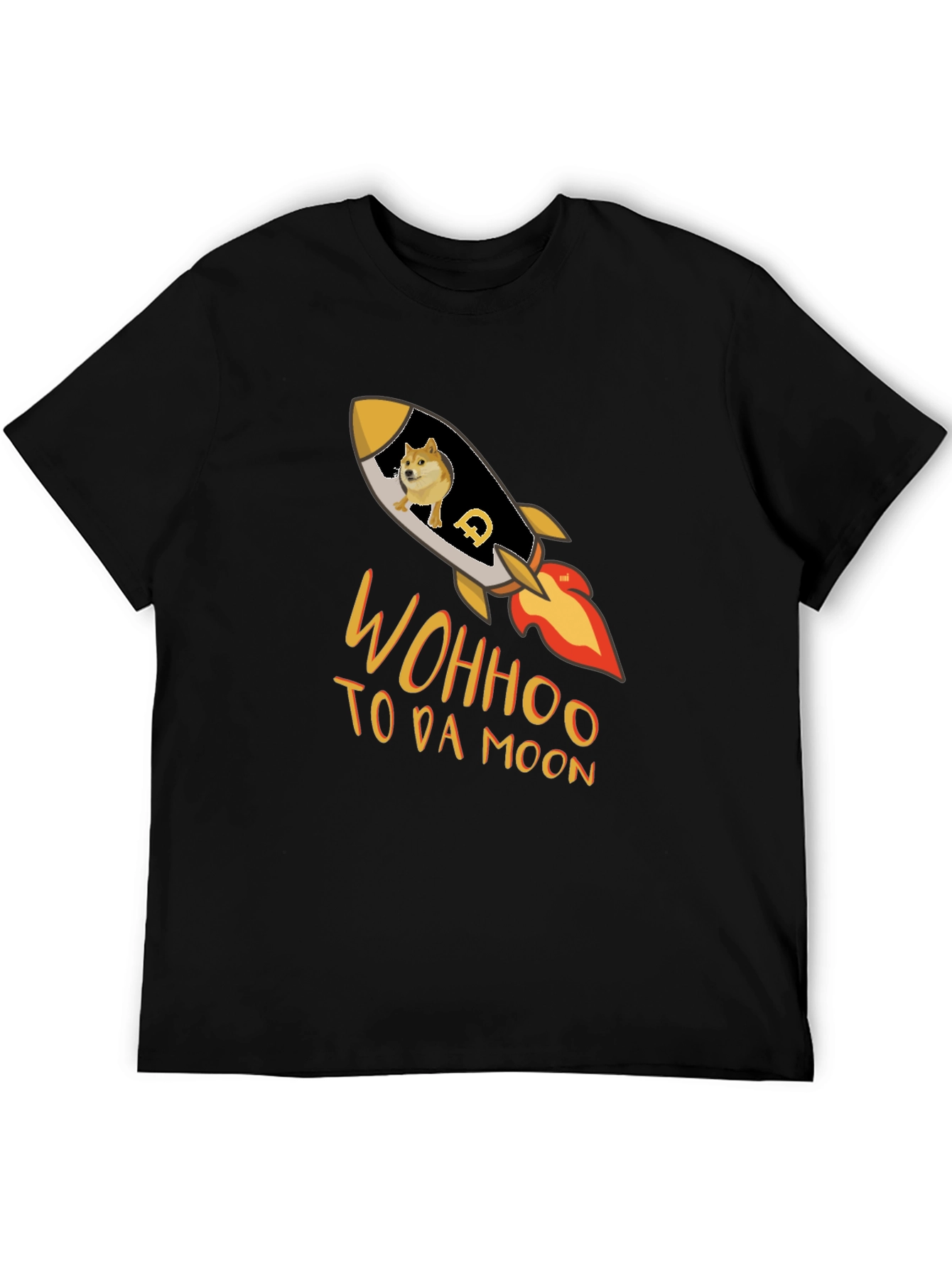 Dogecoin Rocket T-Shirt - To Da Moon!