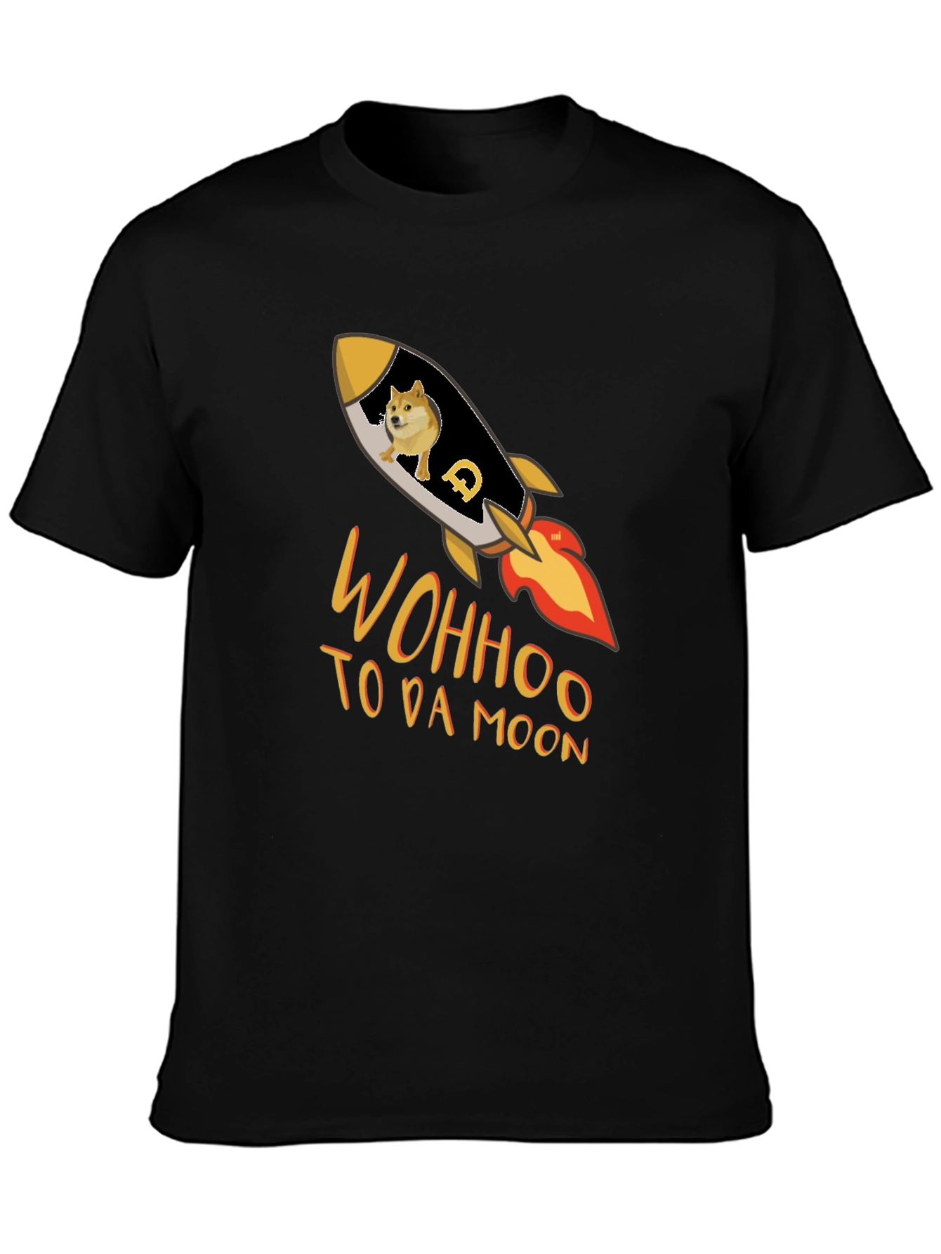 Dogecoin Rocket T-Shirt - To Da Moon!