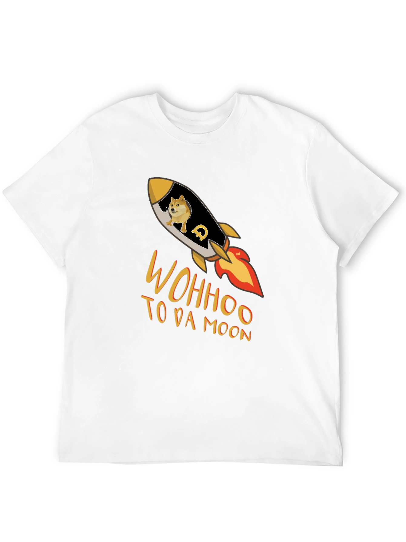 Dogecoin Rocket T-Shirt - To Da Moon!