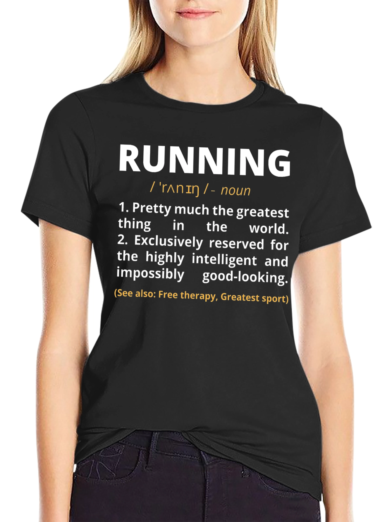 Running Definition T-Shirt - Funny Workout Tee
