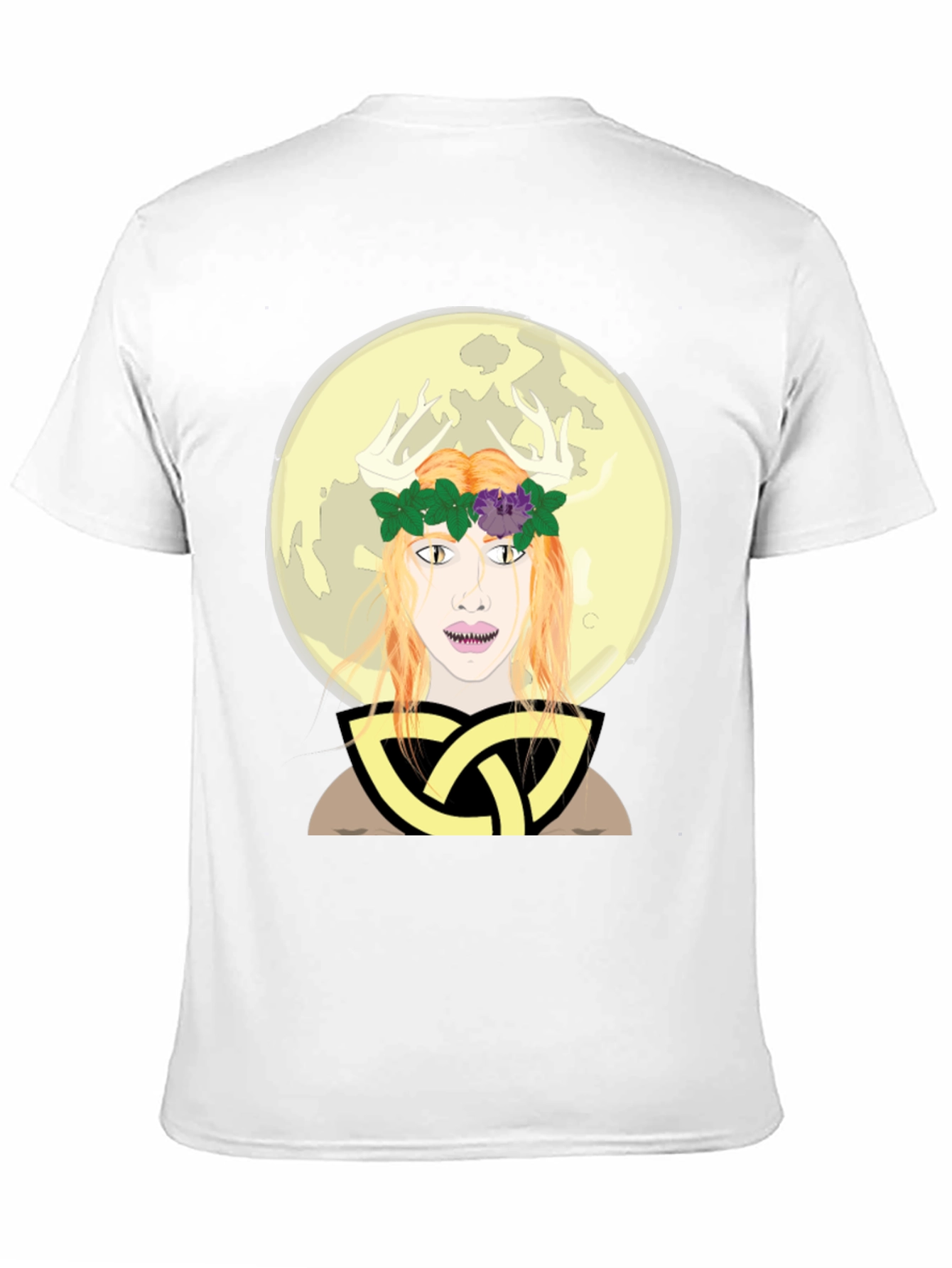 Mystic Druid Moon Graphic Tee