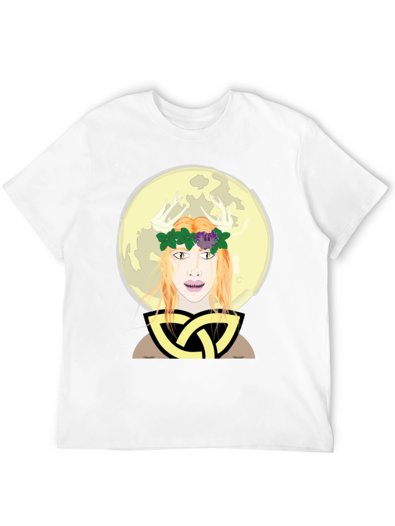 Mystic Druid Moon Graphic Tee