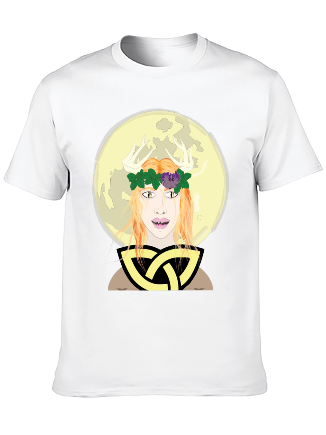 Mystic Druid Moon Graphic Tee
