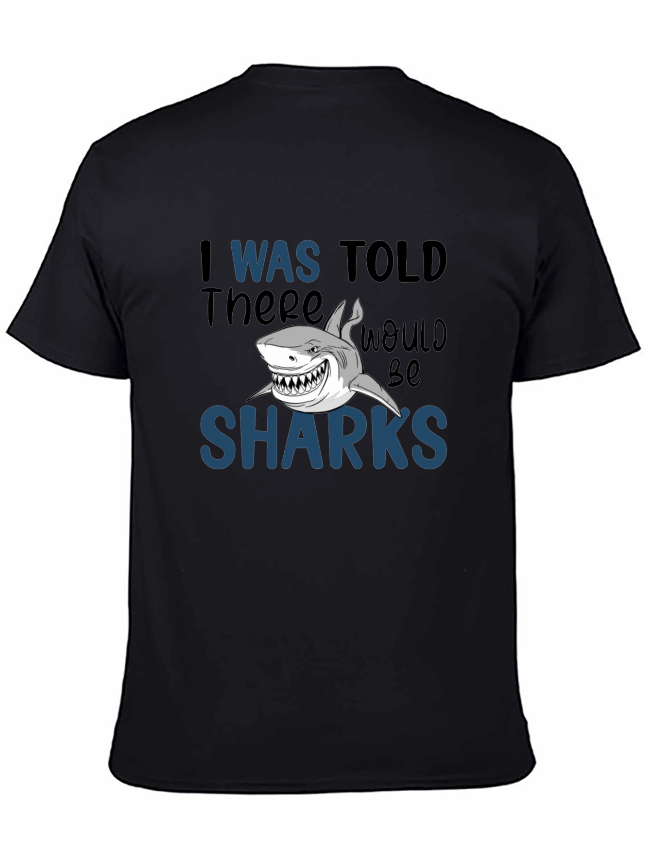 Shark Graphic T-Shirt - Humorous Design