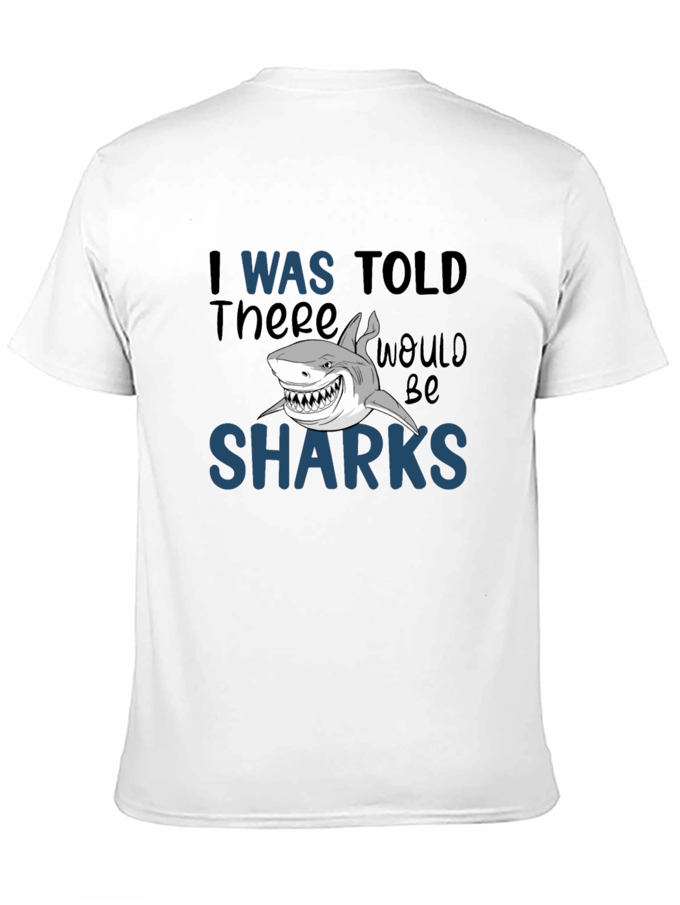 Shark Graphic T-Shirt - Humorous Design