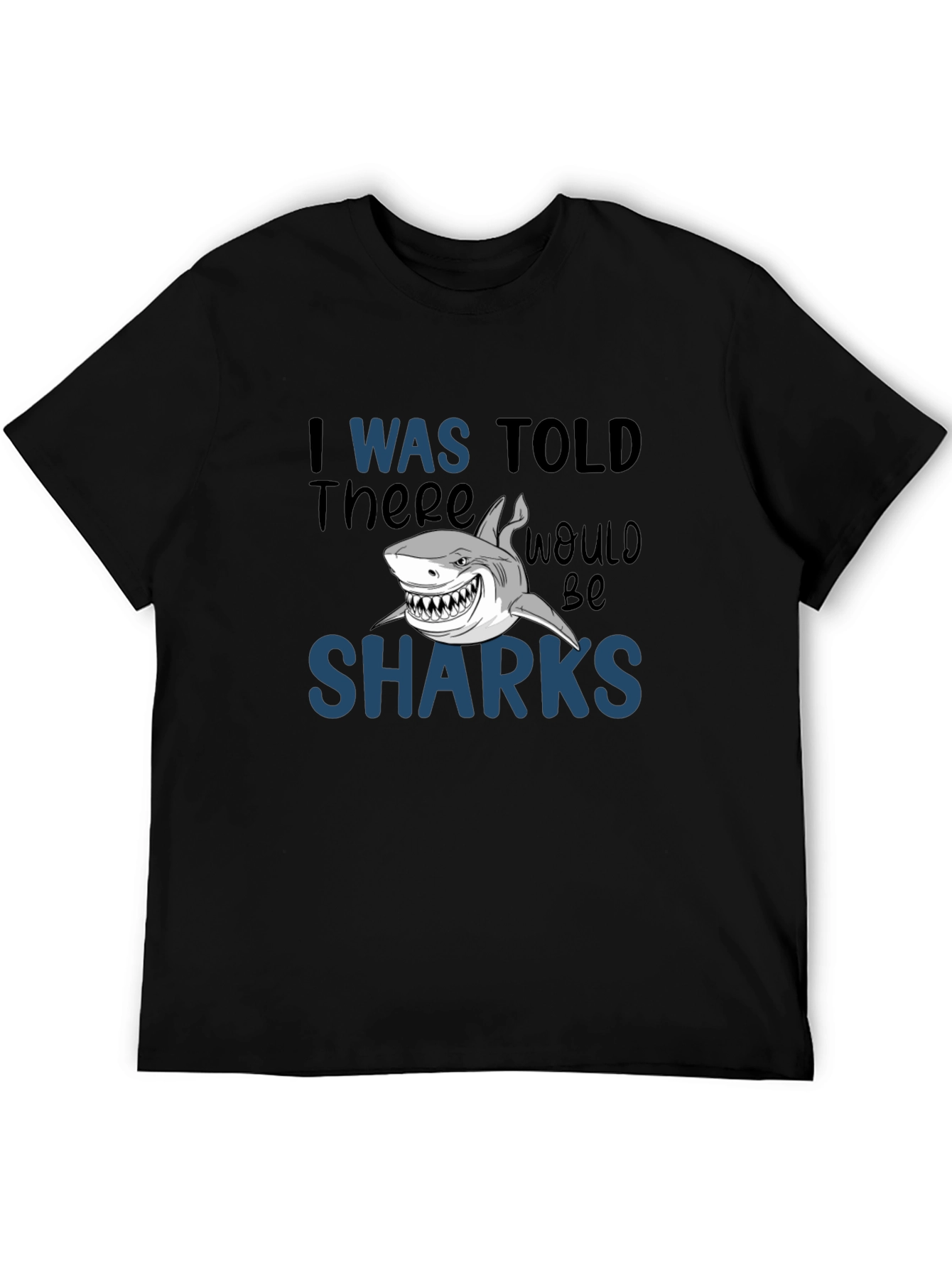 Shark Graphic T-Shirt - Humorous Design