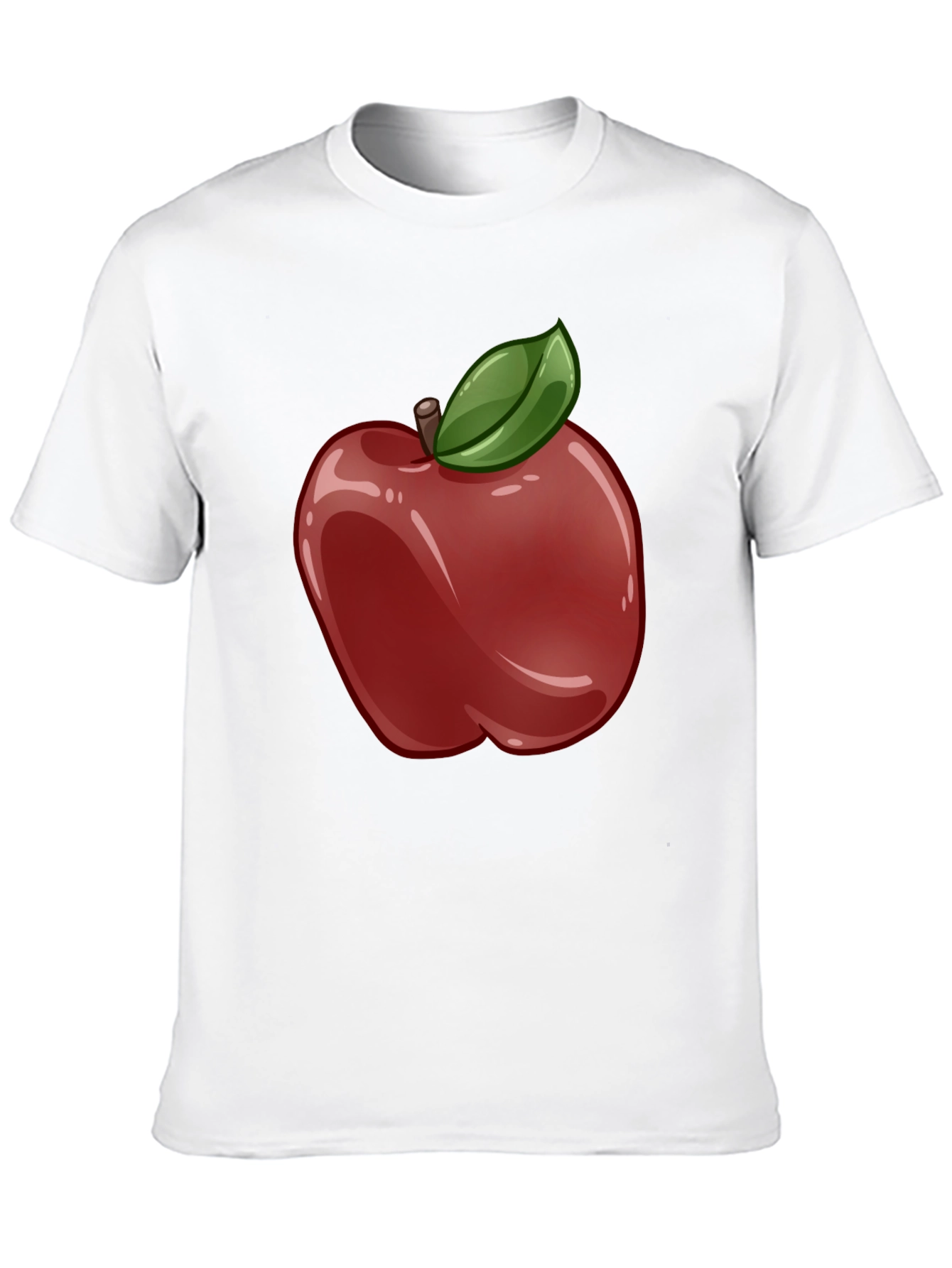 Apple Graphic Black T-Shirt