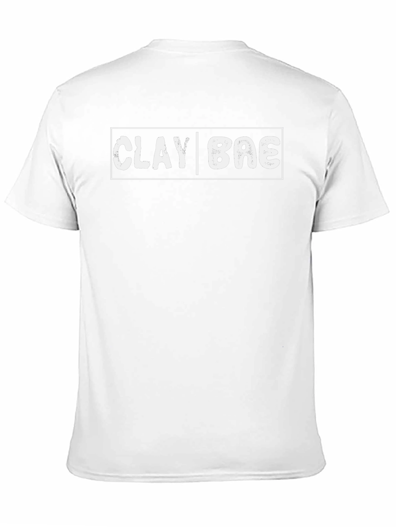 Clay Bae Graphic T-Shirt - Black Casual Tee
