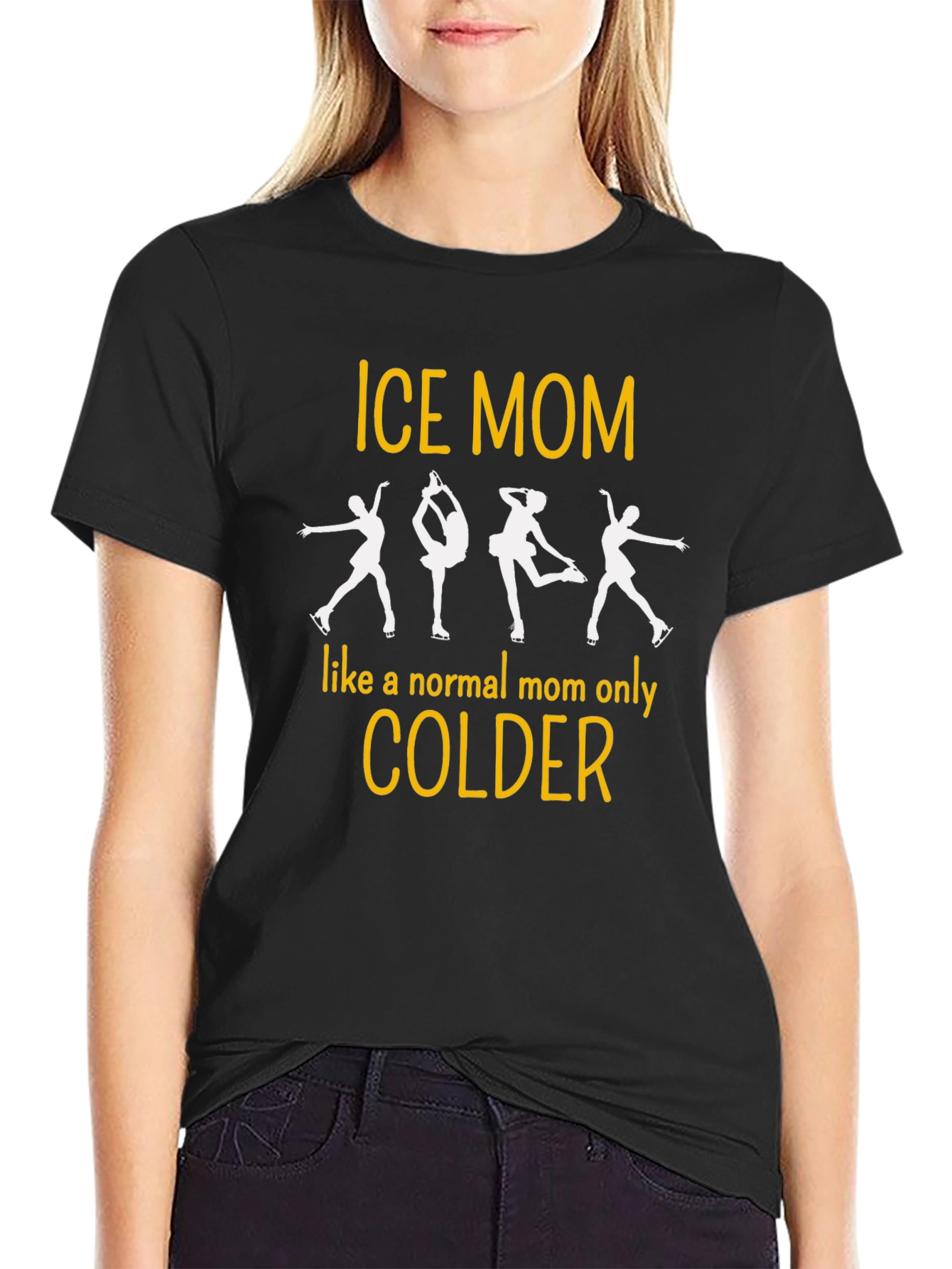 Ice Mom T-Shirt - Skating Mom Tee