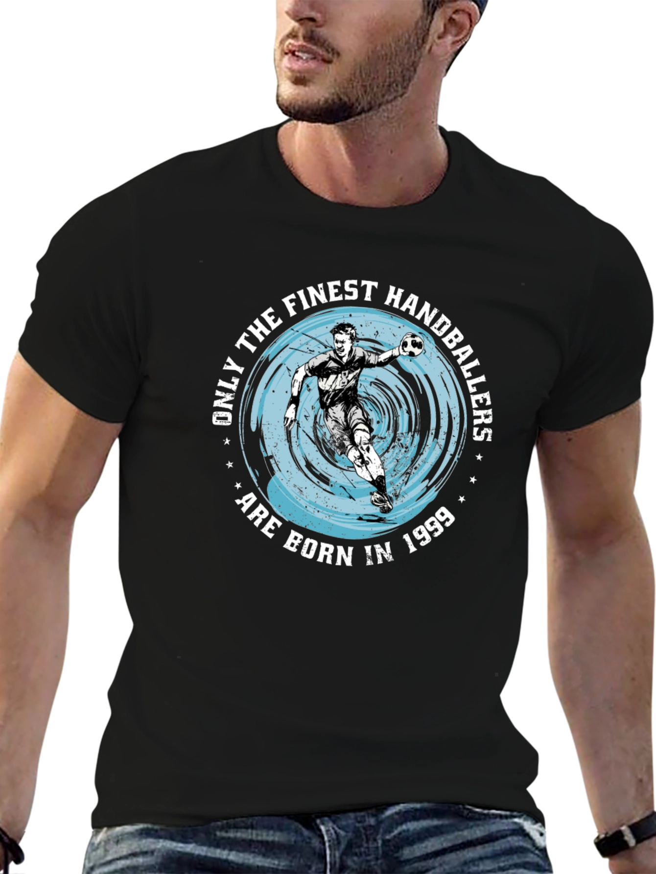 Finest Handballers 1999 Black T-Shirt