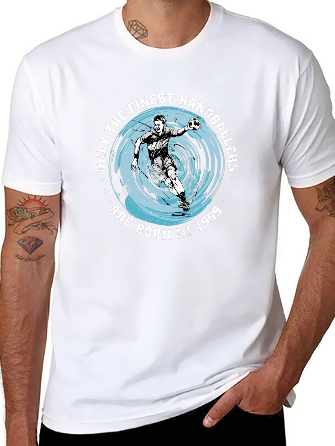 Finest Handballers 1999 Black T-Shirt