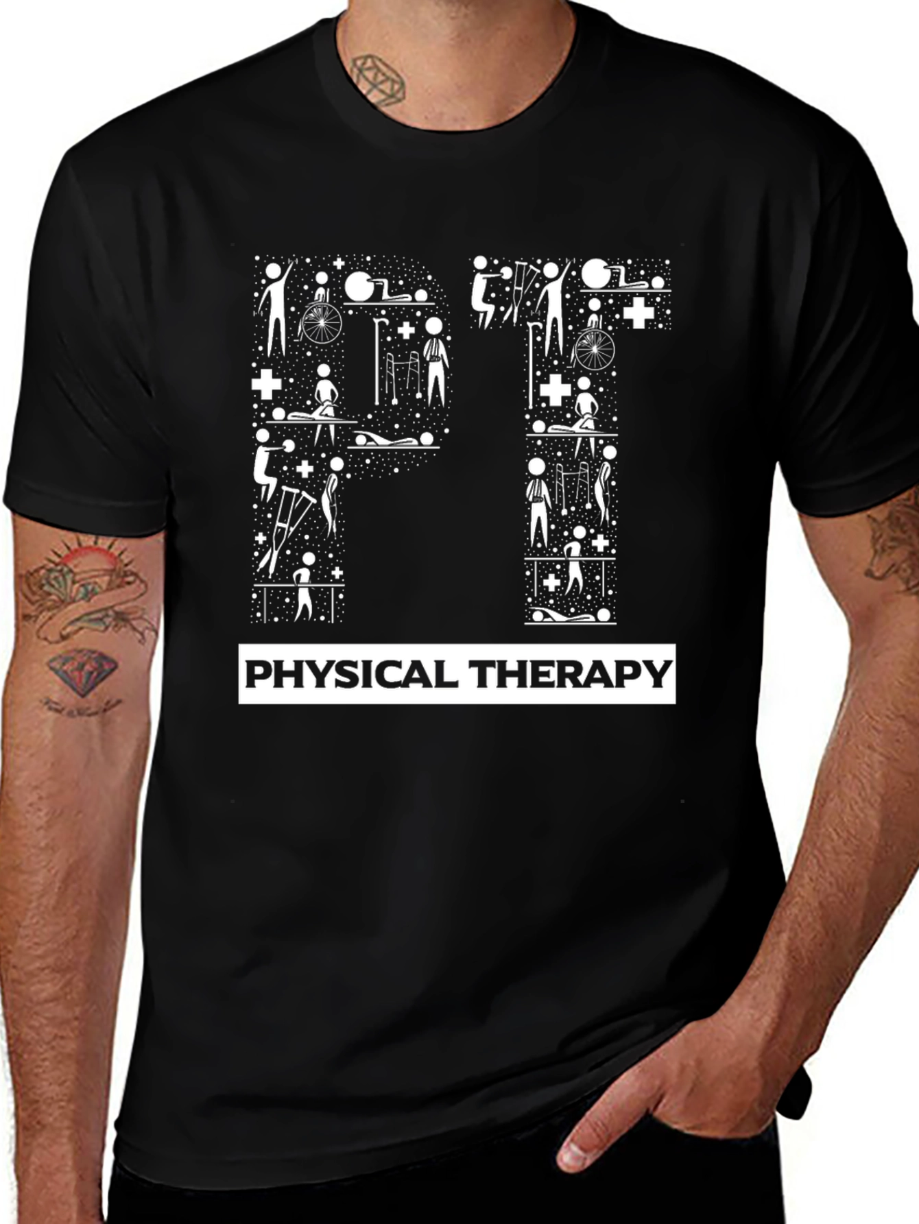 Physical Therapy T-Shirt - PT Design