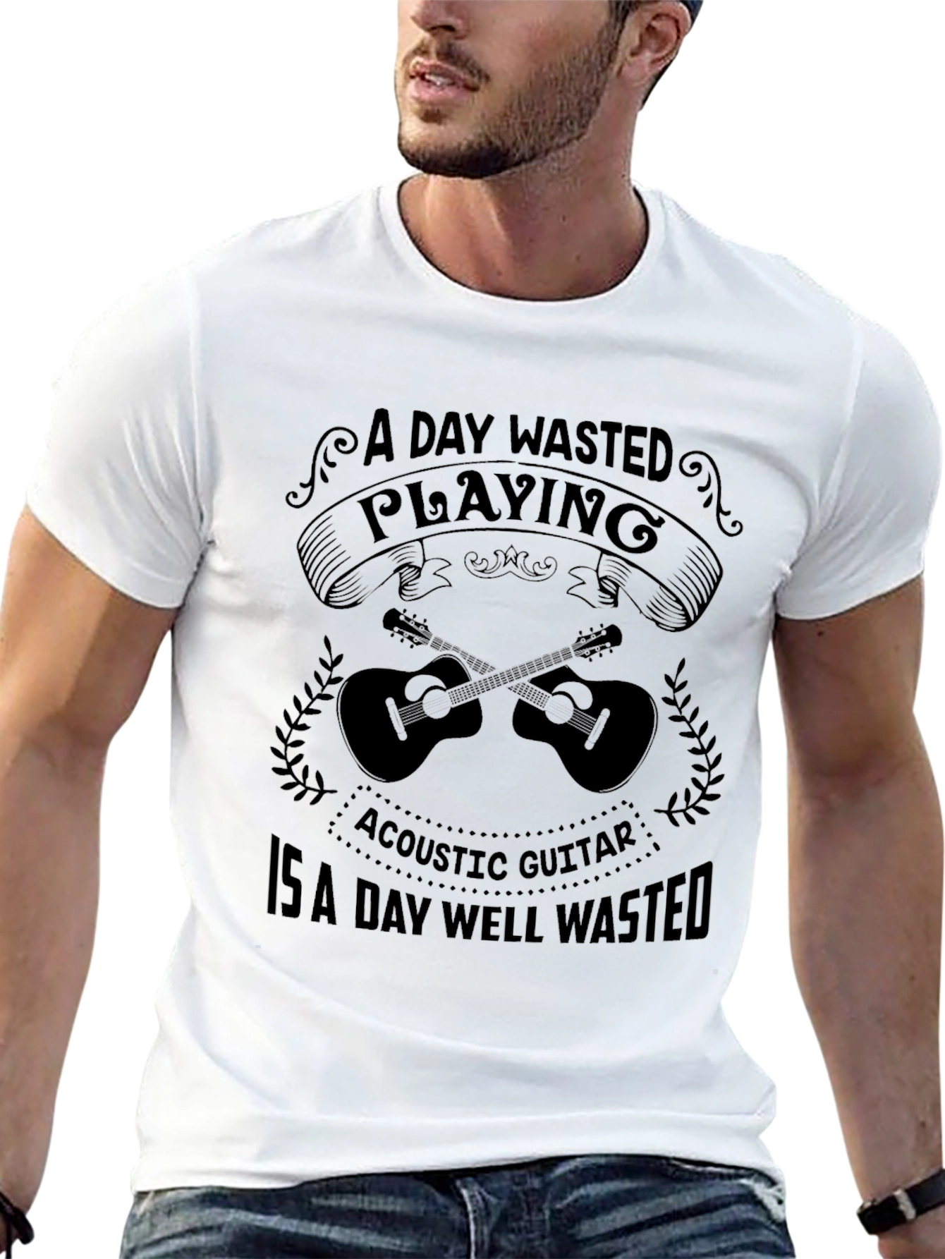 A Day Wasted Playing Guitar T-Shirt