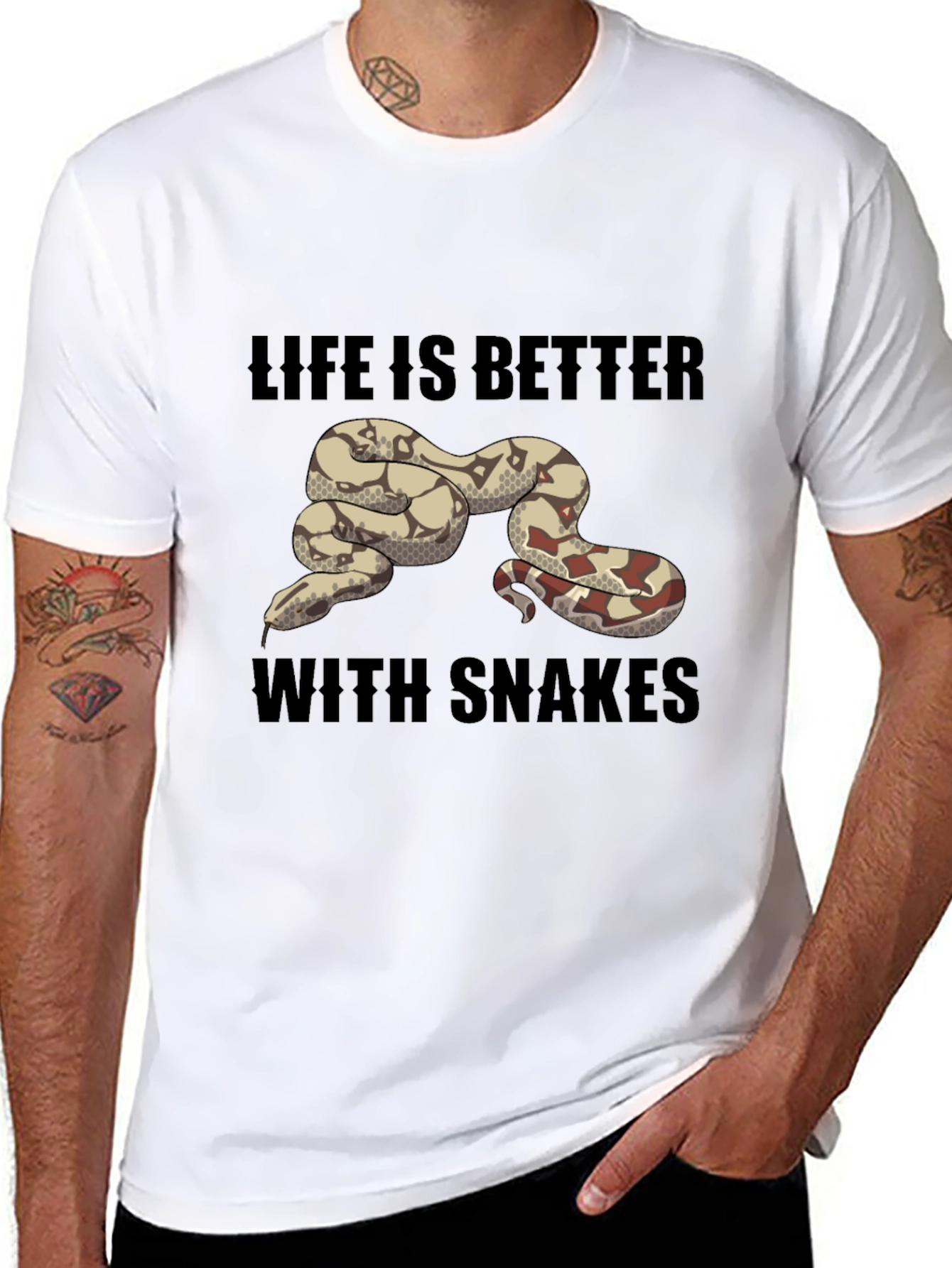 Life is Better with Snakes - Graphic Tee