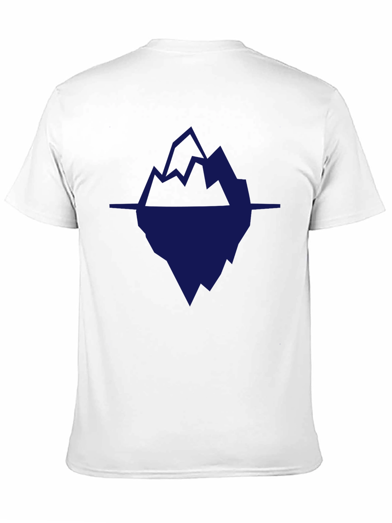 Abstract Iceberg Graphic T-Shirt - Stylish & Unique