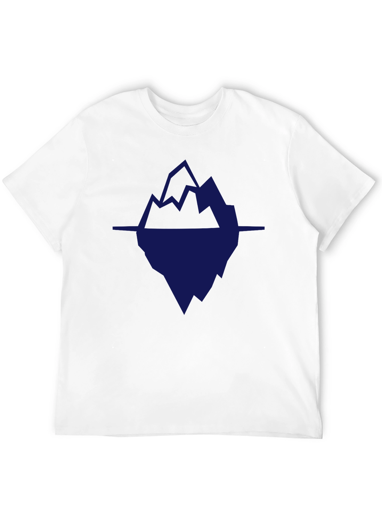 Abstract Iceberg Graphic T-Shirt - Stylish & Unique