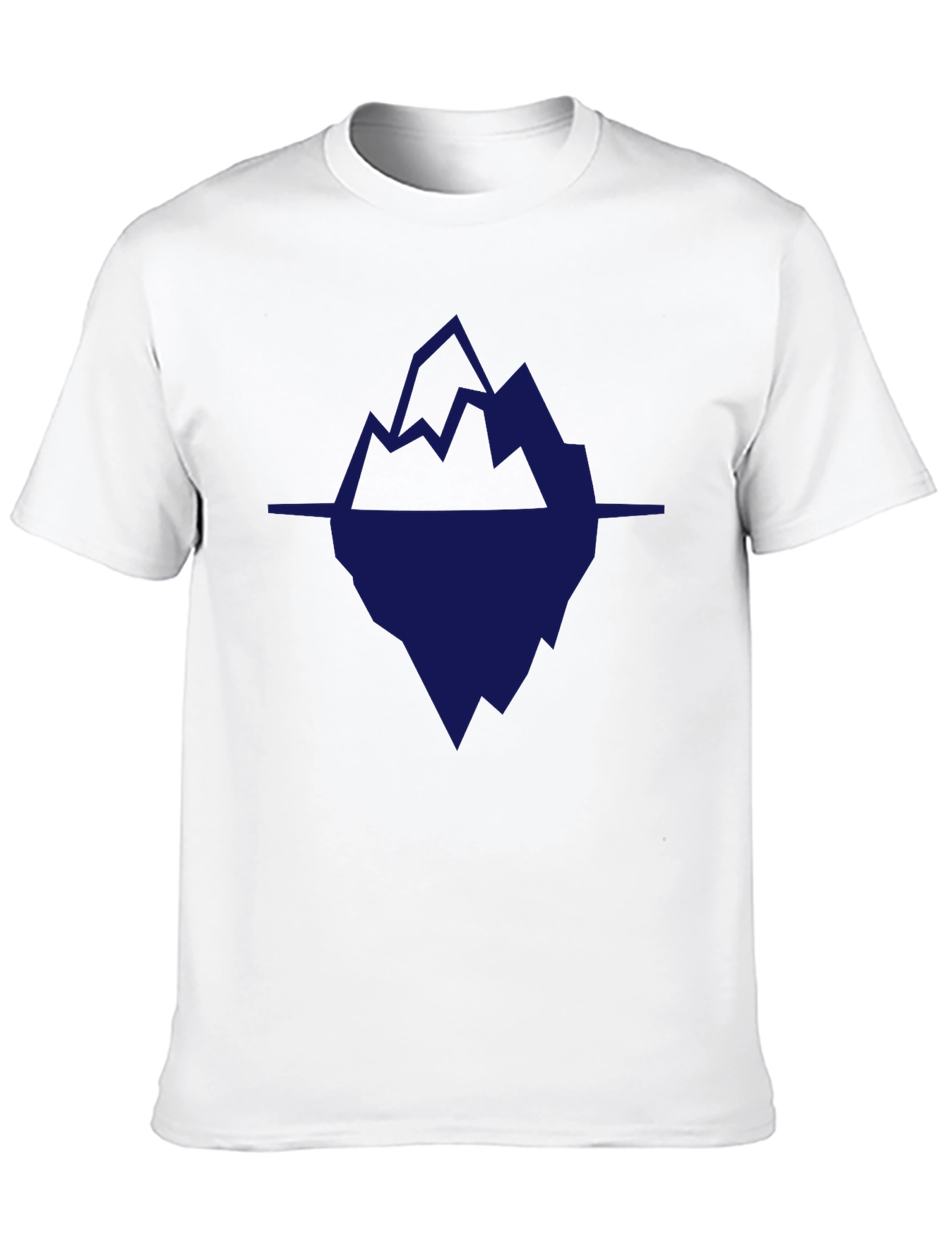 Abstract Iceberg Graphic T-Shirt - Stylish & Unique